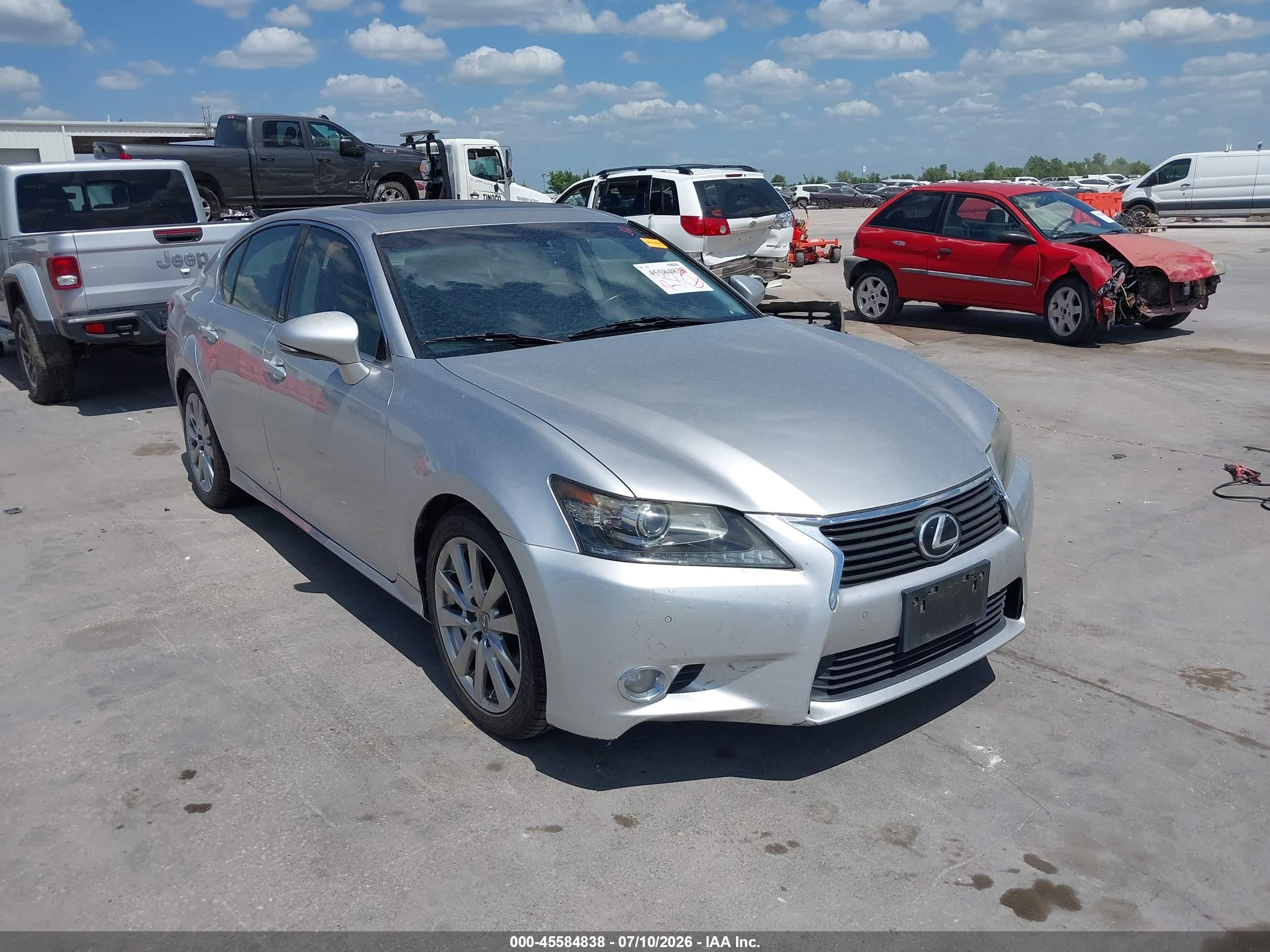 2014 Lexus GS 350, VIN JTHBE1BL2E5035459 — Water / flood