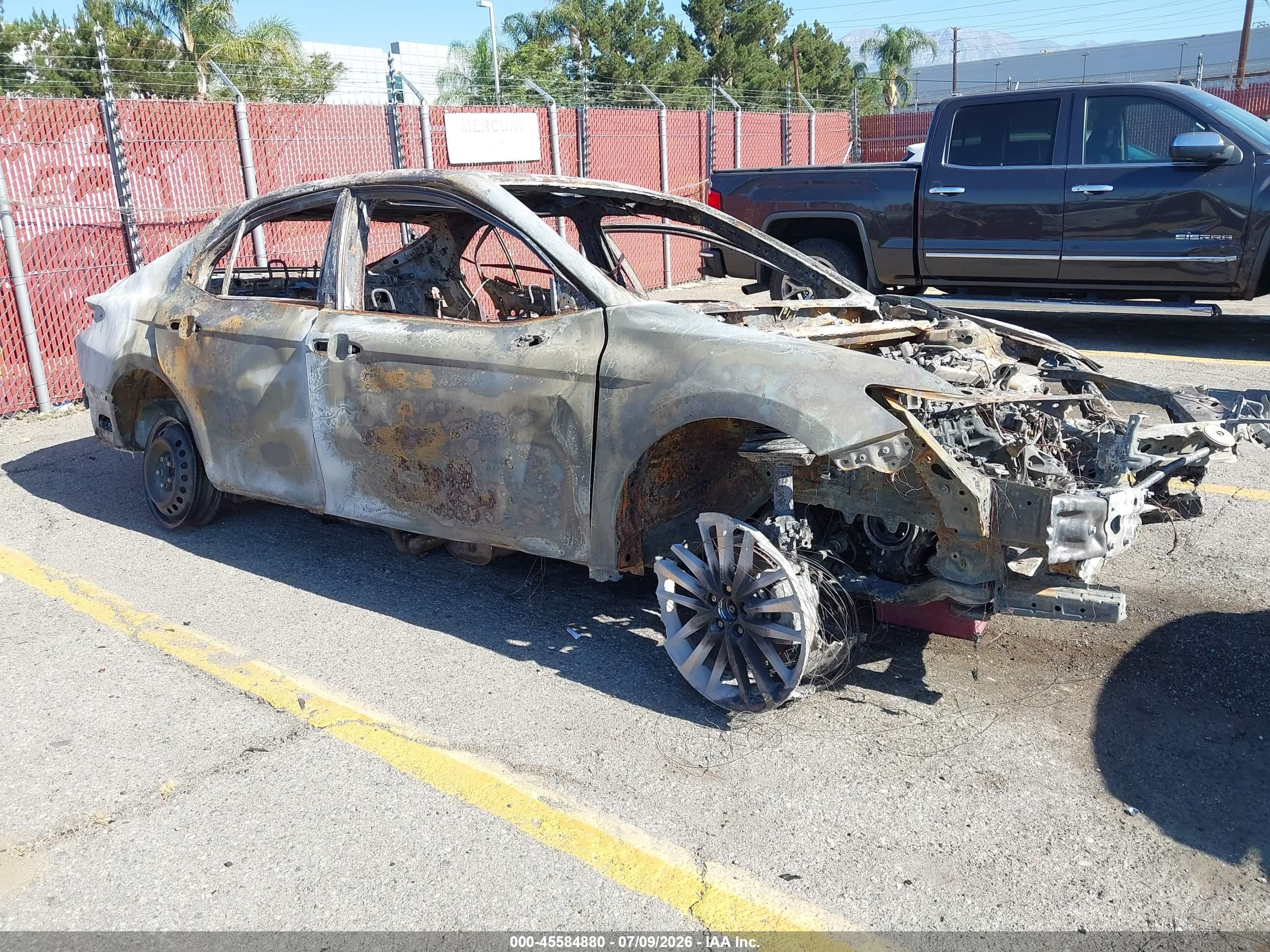 2024 Toyota Camry Hybrid XSE, VIN 4T1K31AK6RU067807 — Burn