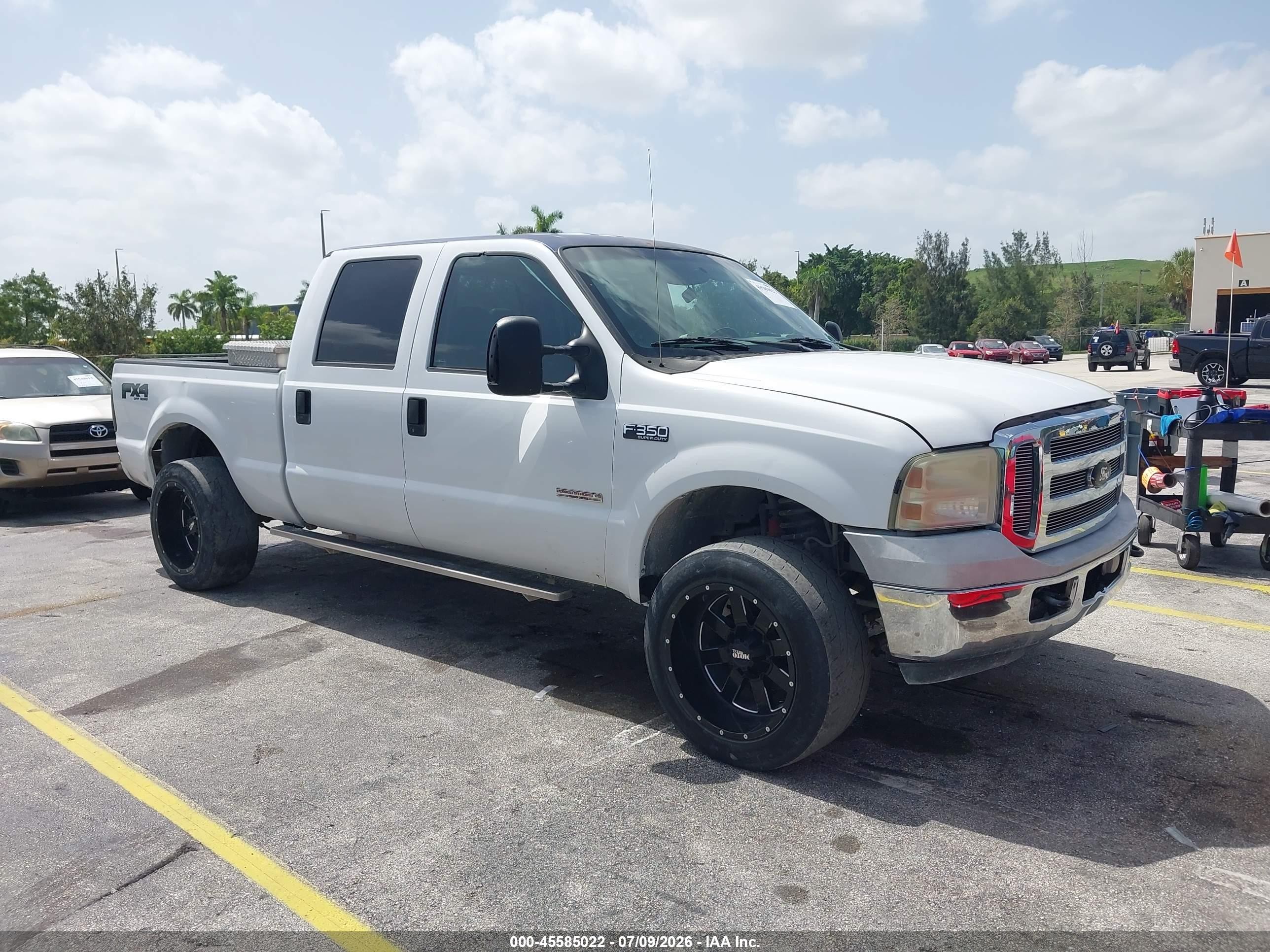 2005 Ford F-250 XL, VIN 1FTSW21P15EC23432 — Theft recovery
