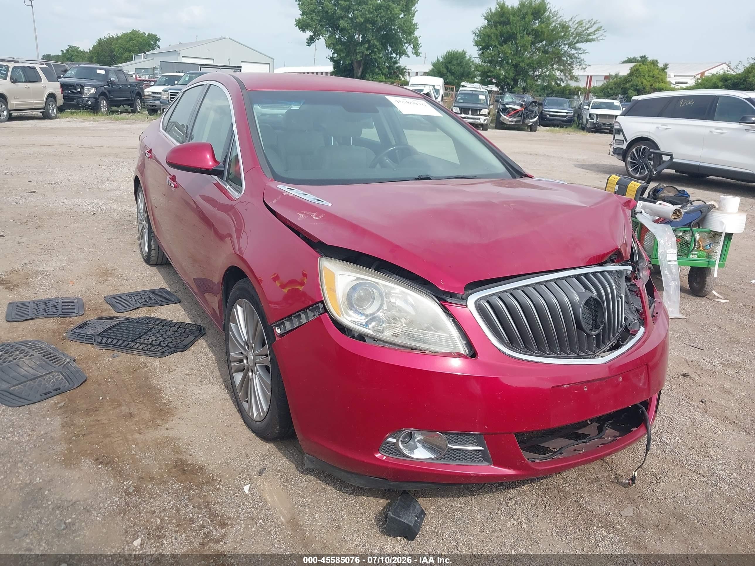 2012 Buick Verano Group, VIN 1G4PS5SK0C4142300 — Front end