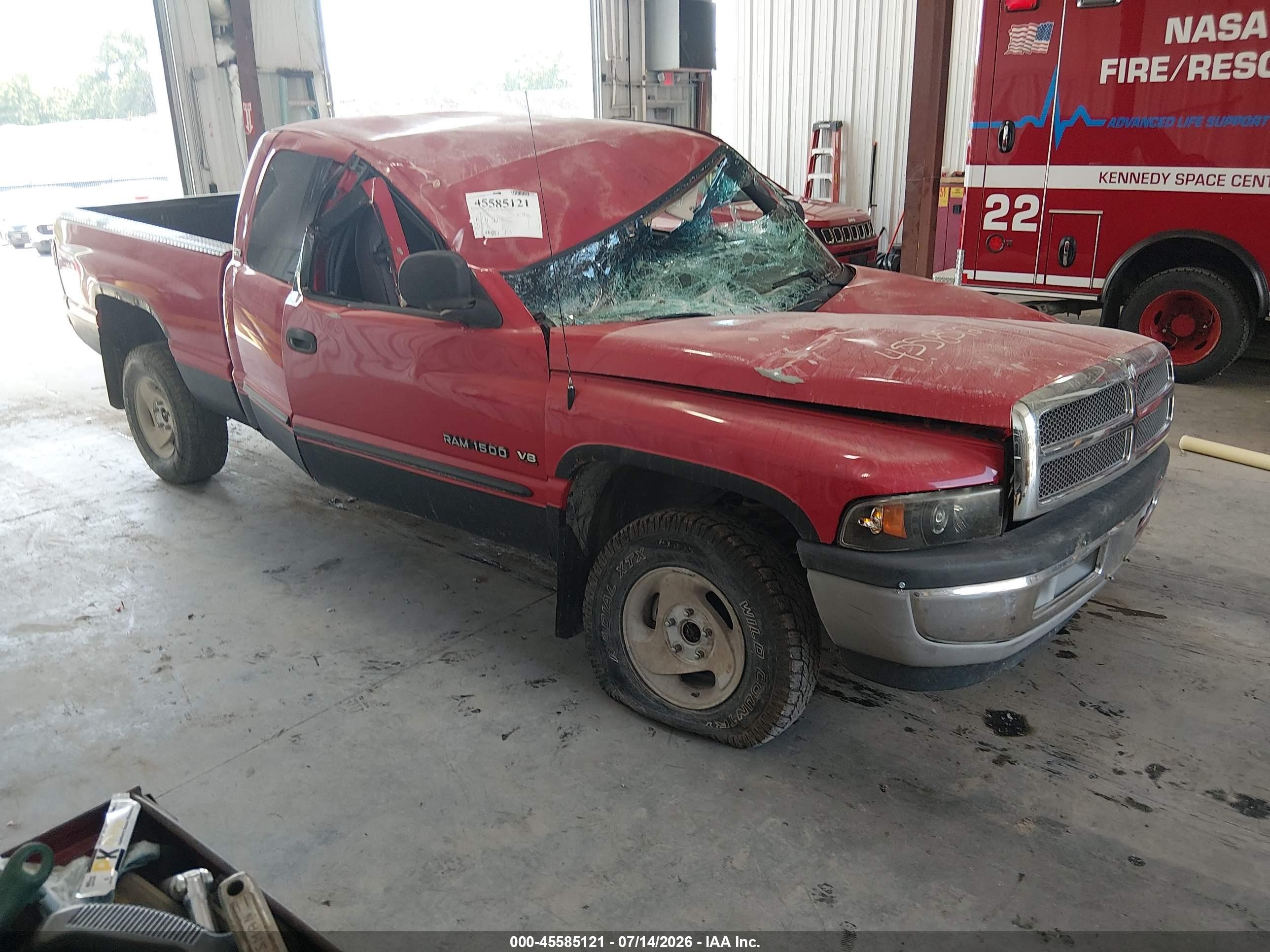 2001 Dodge 1500, VIN 3B7HF13Z41G239436 — Стихия