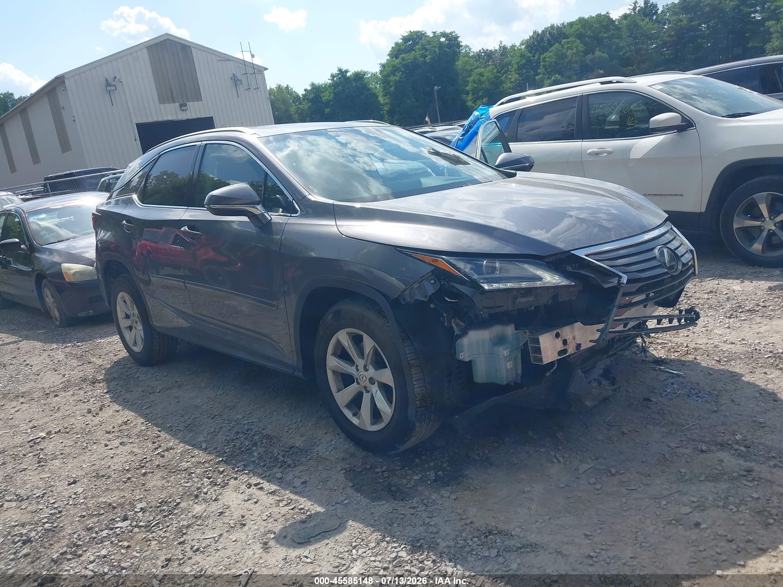2017 Lexus RX 350 F Sport, VIN 2T2BZMCA3HC119376 — Перед