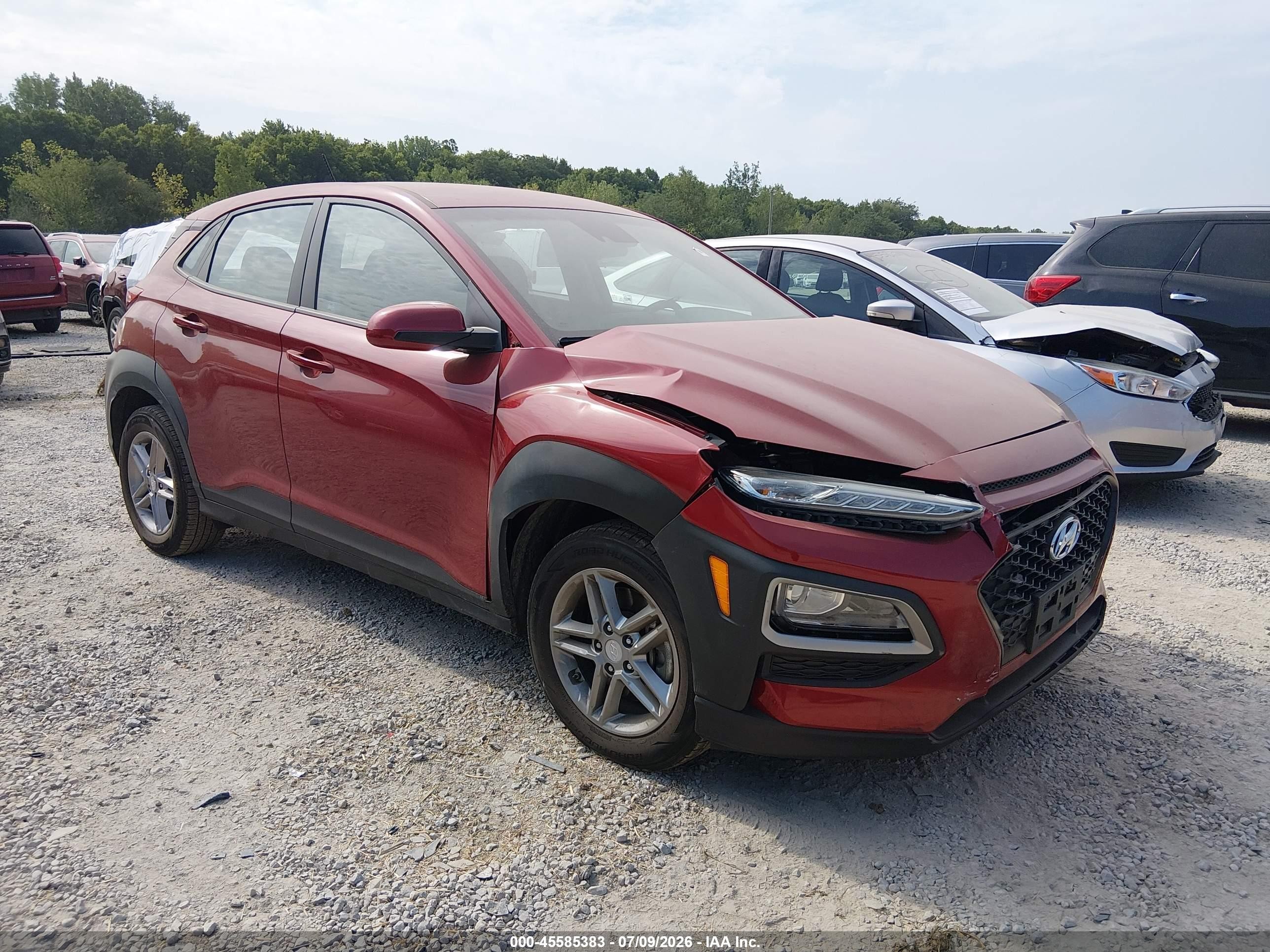 2019 Hyundai Kona SE, VIN KM8K1CAA9KU300755 — Front end