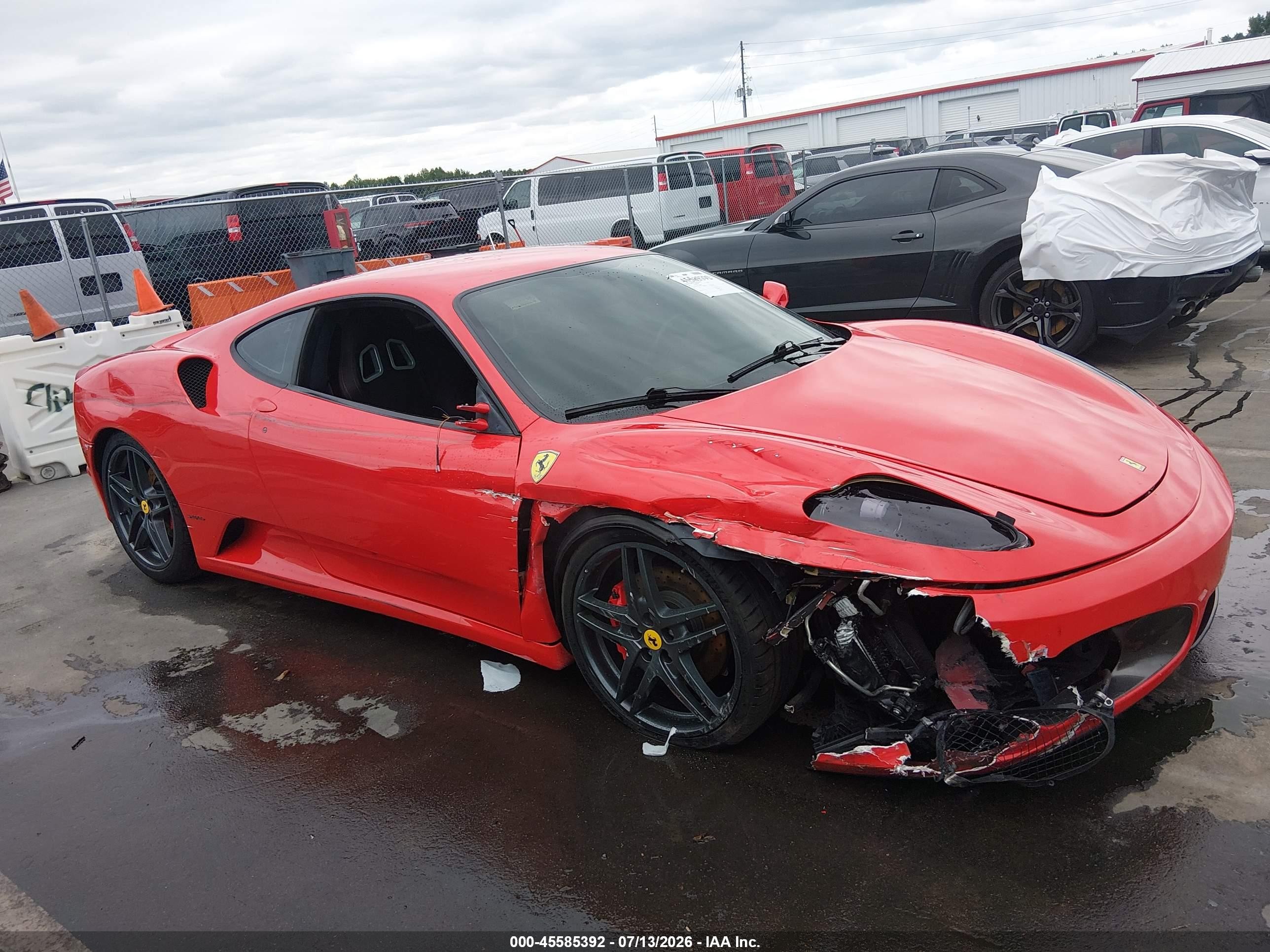 2007 Ferrari 430 Berlinetta, VIN ZFFEW58A870154062 — Перед