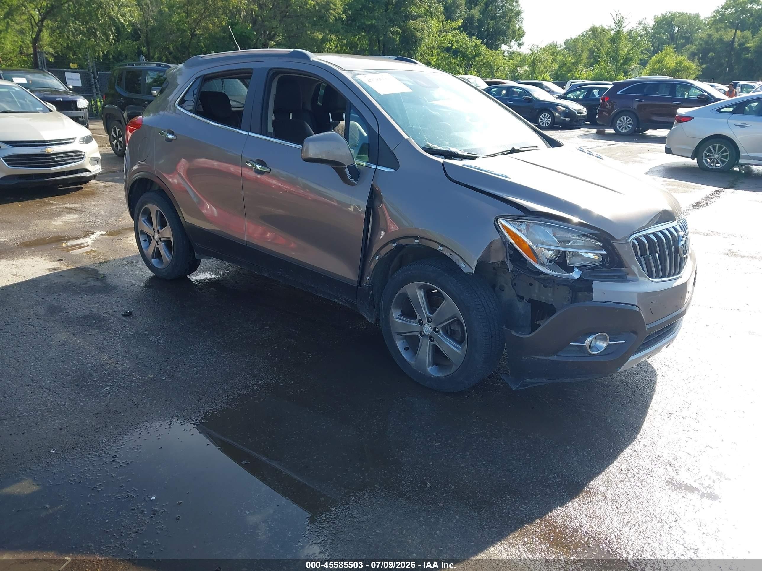 2013 Buick Encore Convenience, VIN KL4CJFSB7DB061510 — Front end