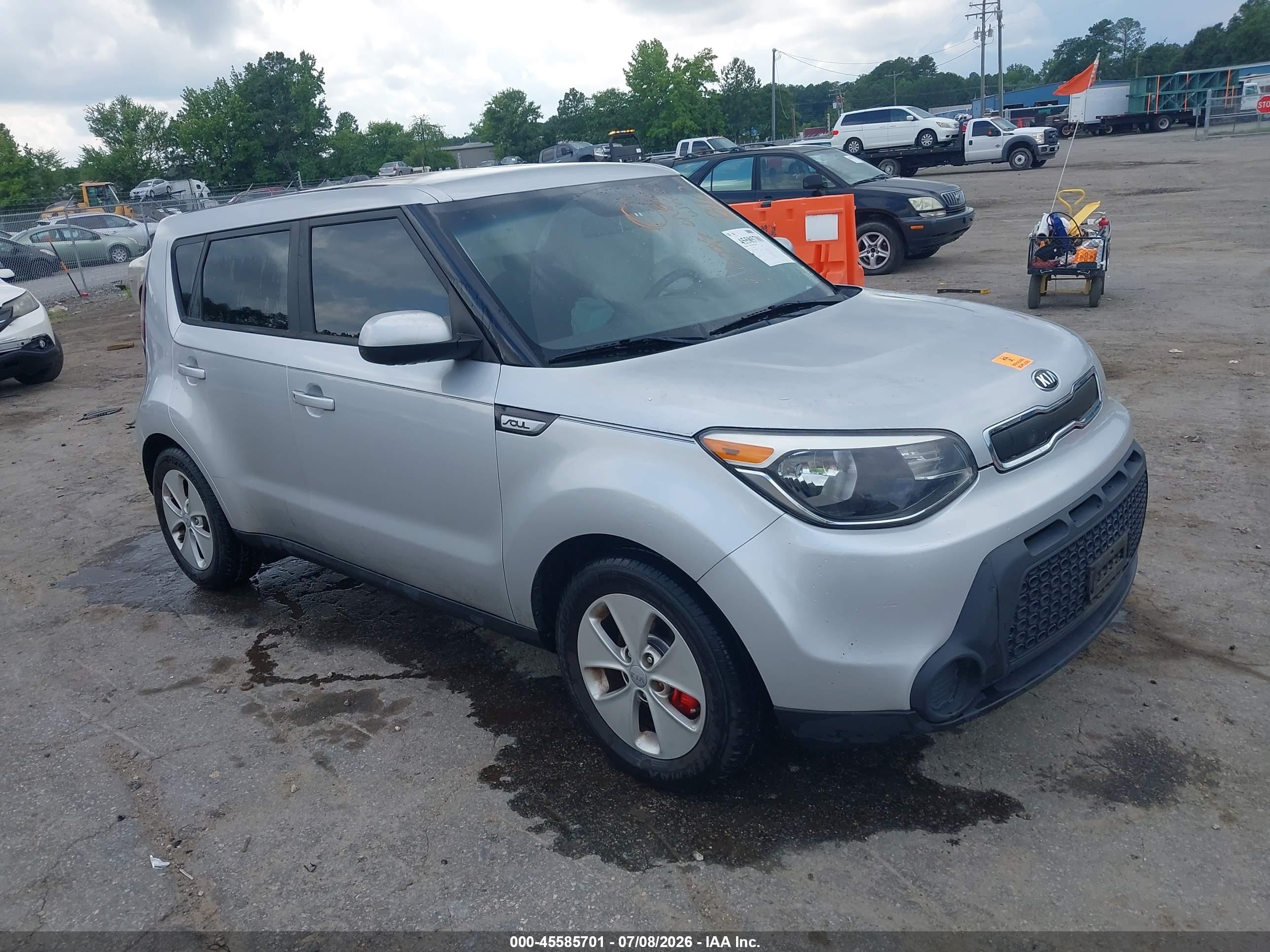 2016 Kia Soul, VIN KNDJN2A22G7876362 — Side