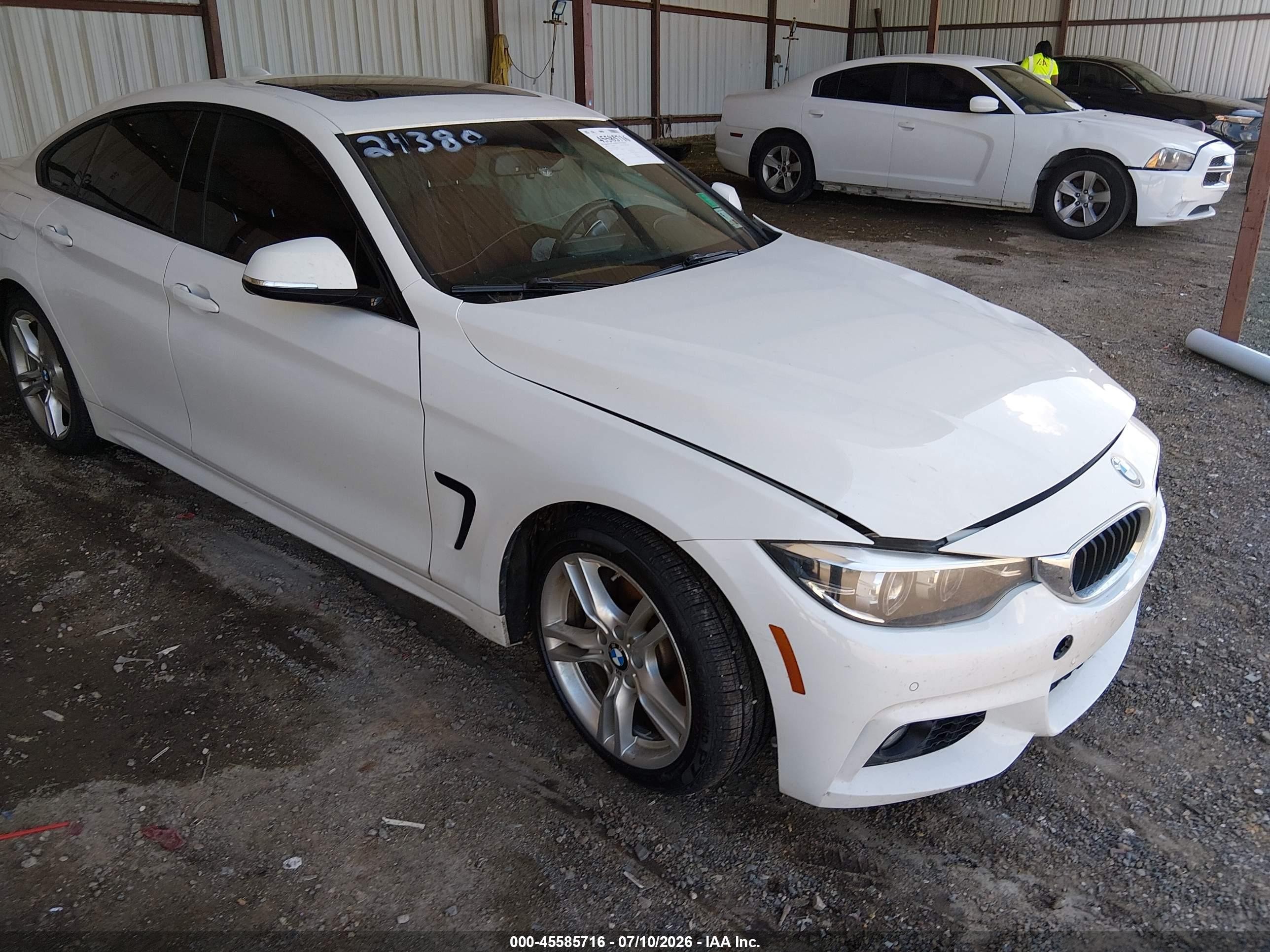 2018 BMW 4 Series 430i, VIN WBA4J1C57JBG78827 — Front end