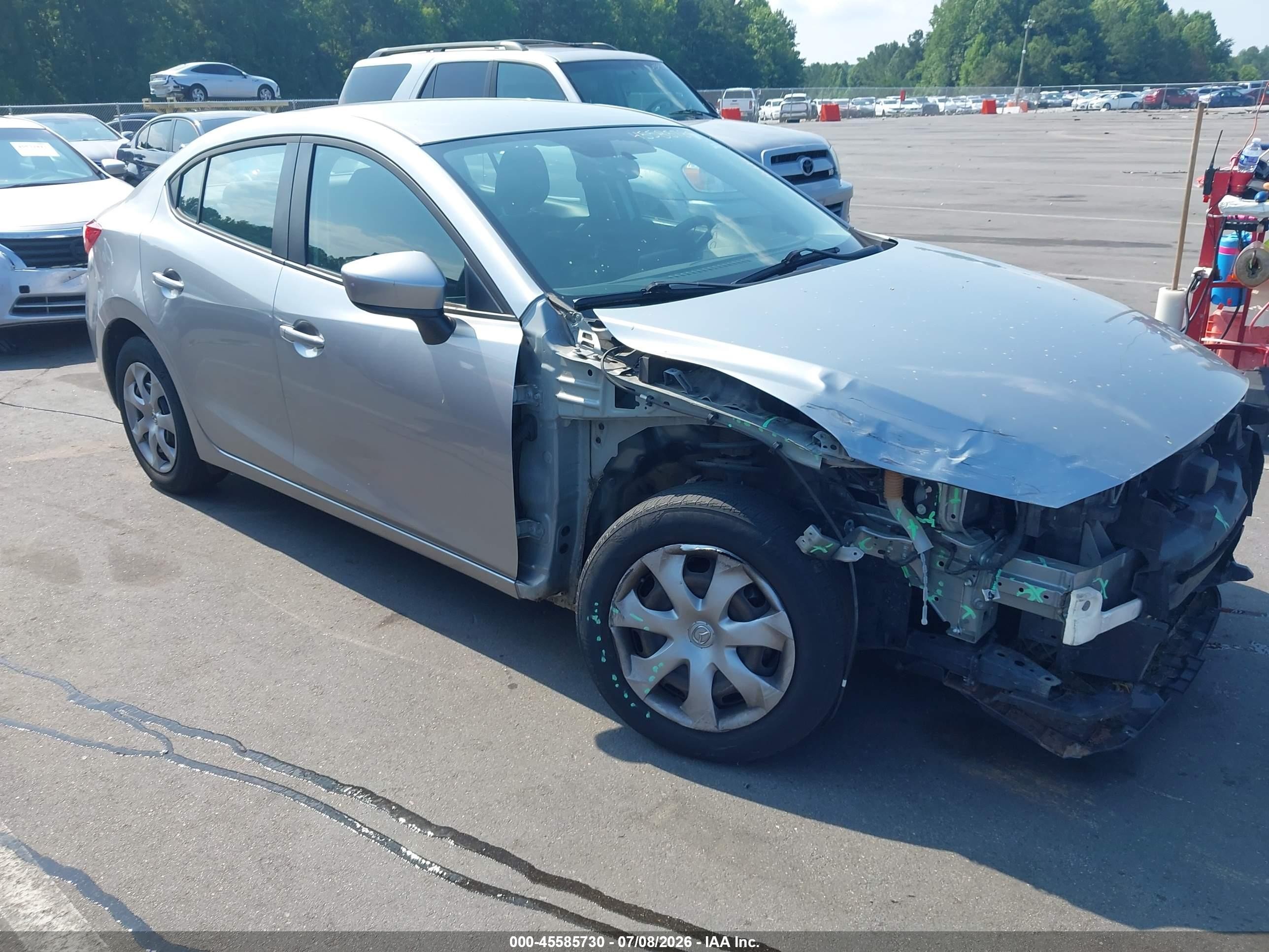 2014 Mazda 3 i Sport, VIN JM1BM1U78E1169551 — Обычный износ
