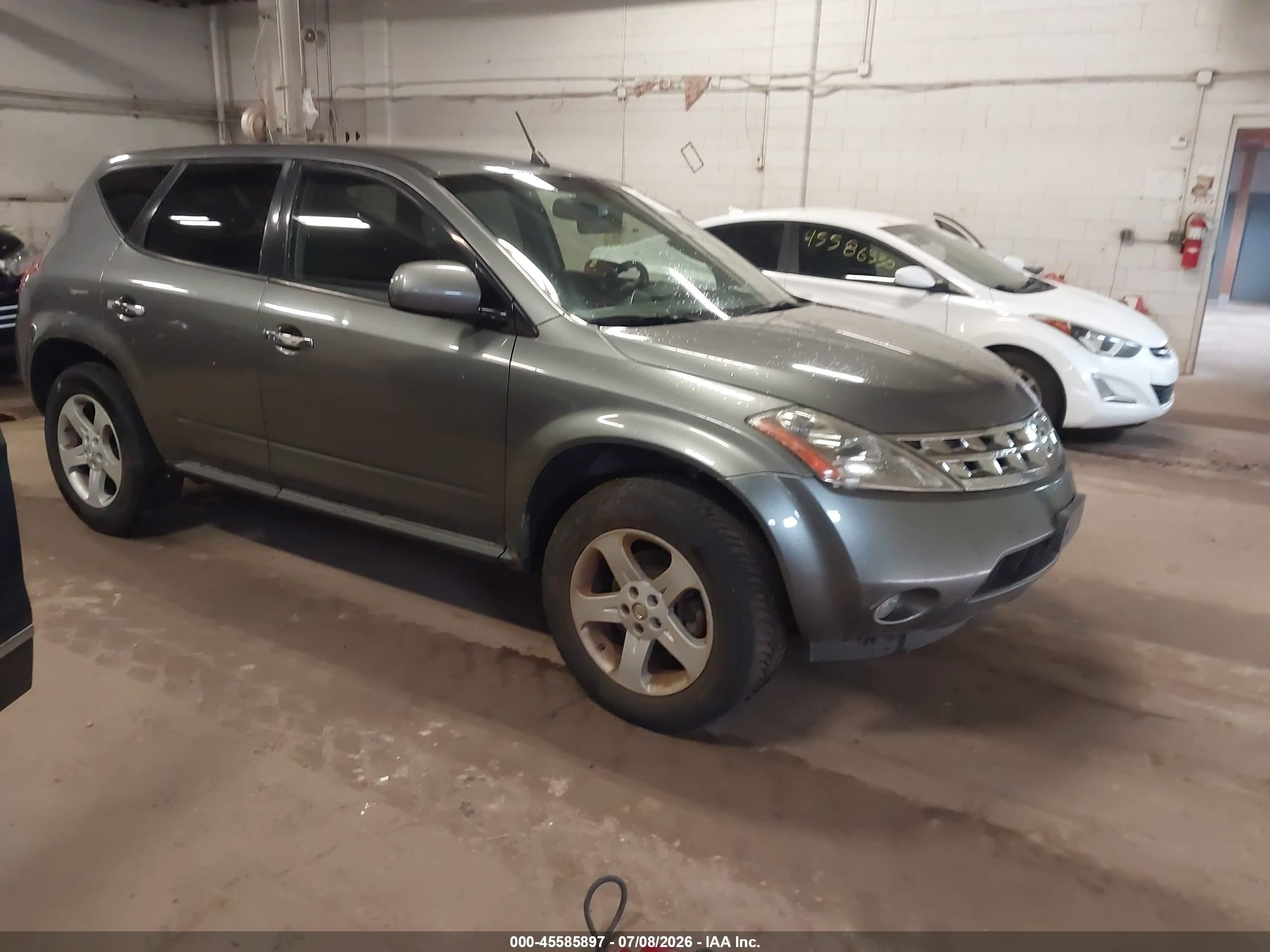 2005 Nissan Murano SL, VIN JN8AZ08W35W400209 — Normal wear