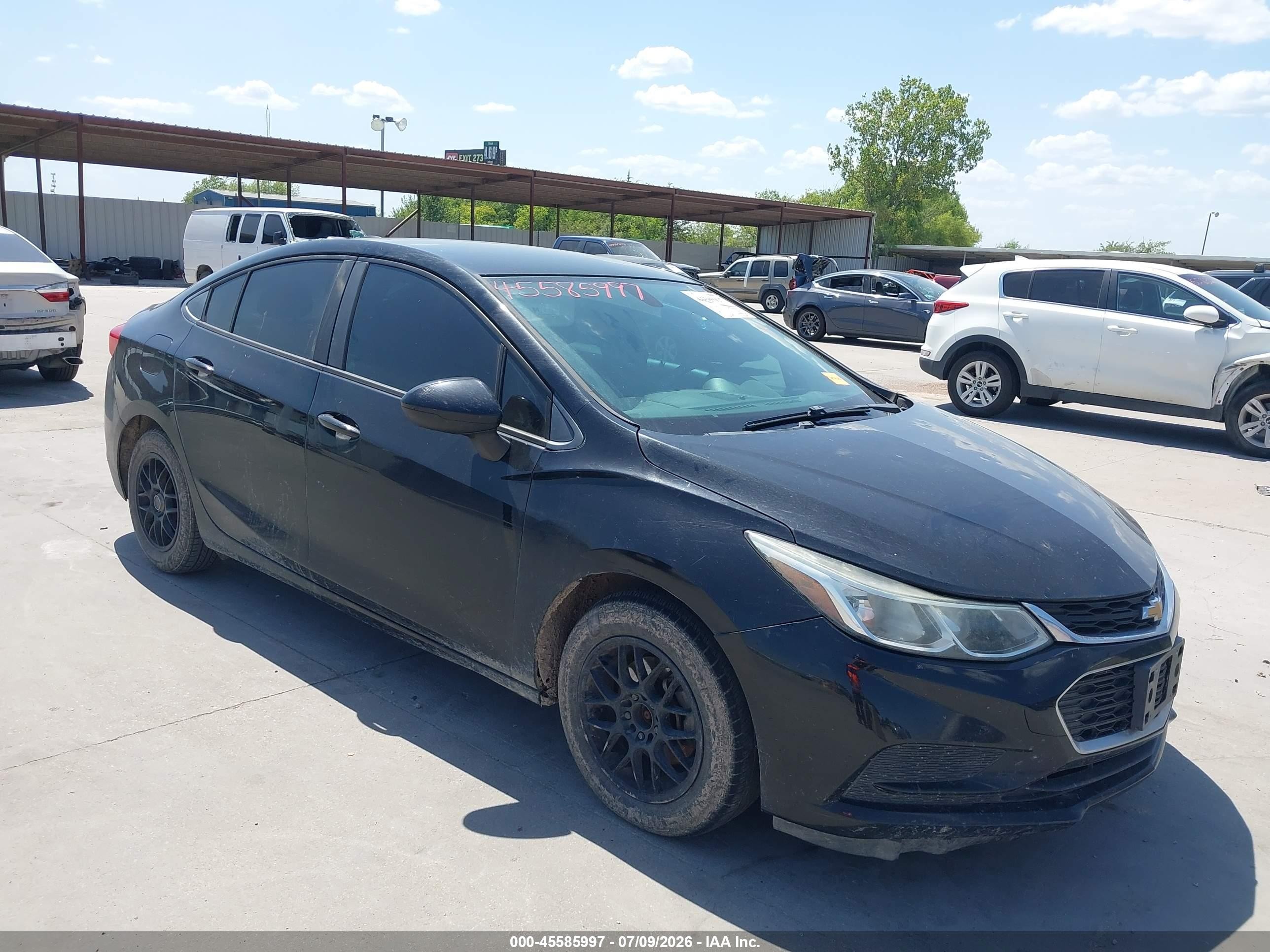 2017 Chevrolet Cruze LS, VIN 1G1BC5SM6H7138960 — Hail
