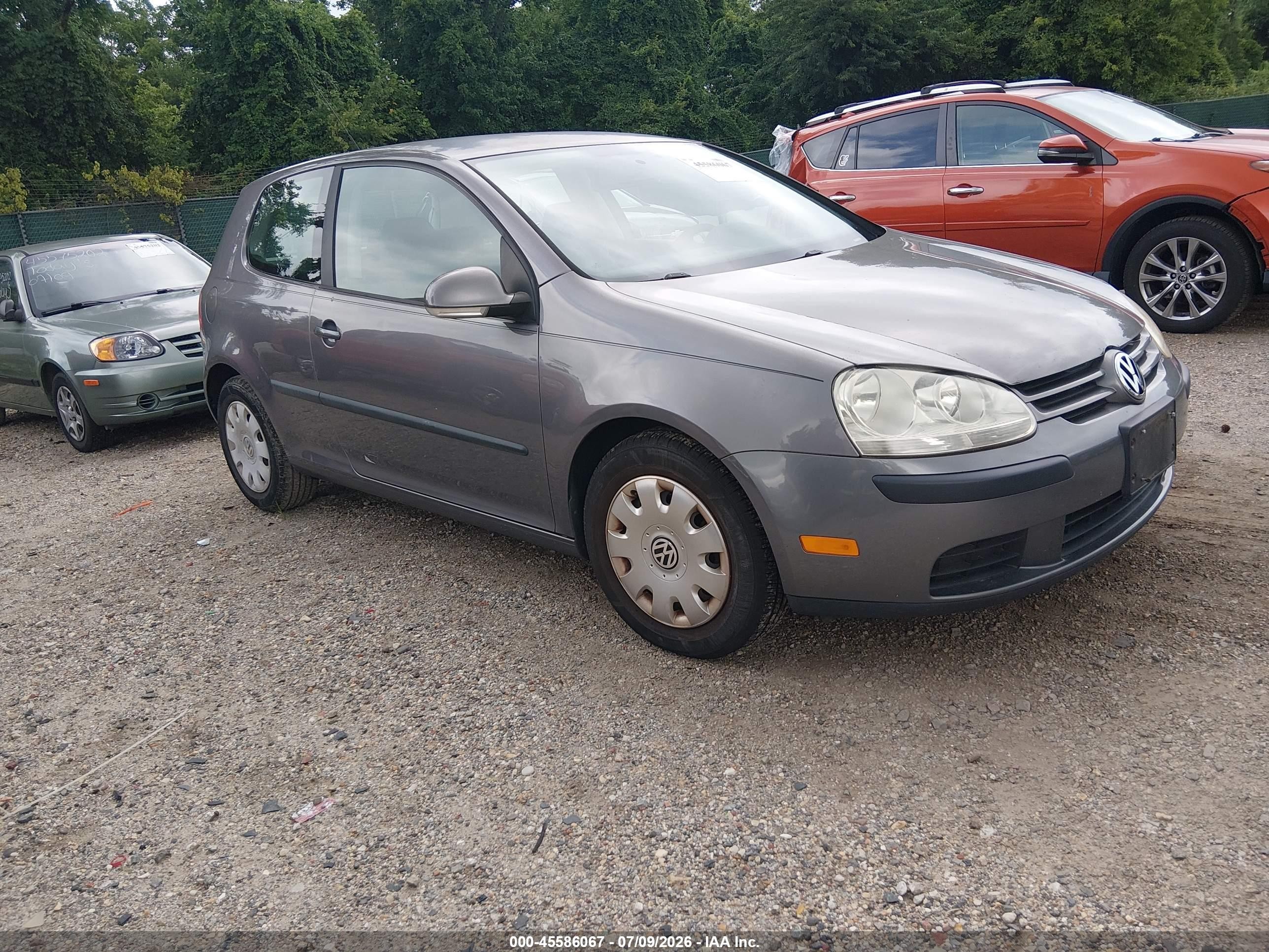 2008 Volkswagen Rabbit S, VIN WVWBA71K28W121572 — Normal wear