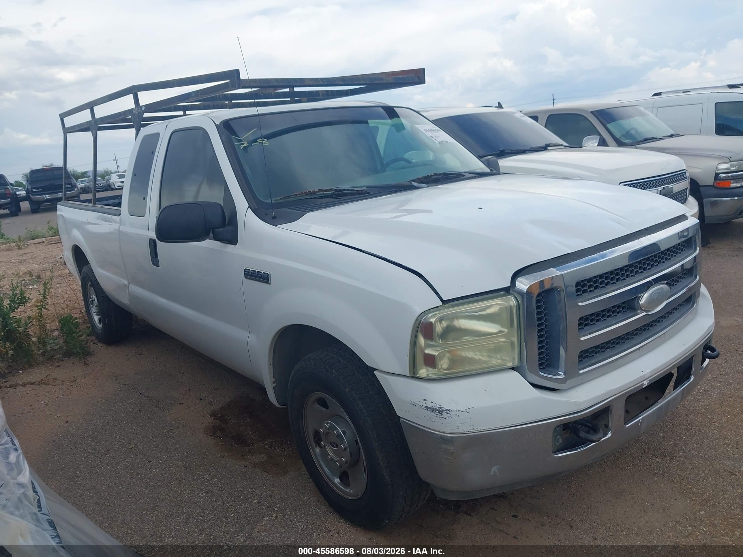 2006 Ford F-250 XL, VIN 1FTSX20526ED58255 — Normal wear