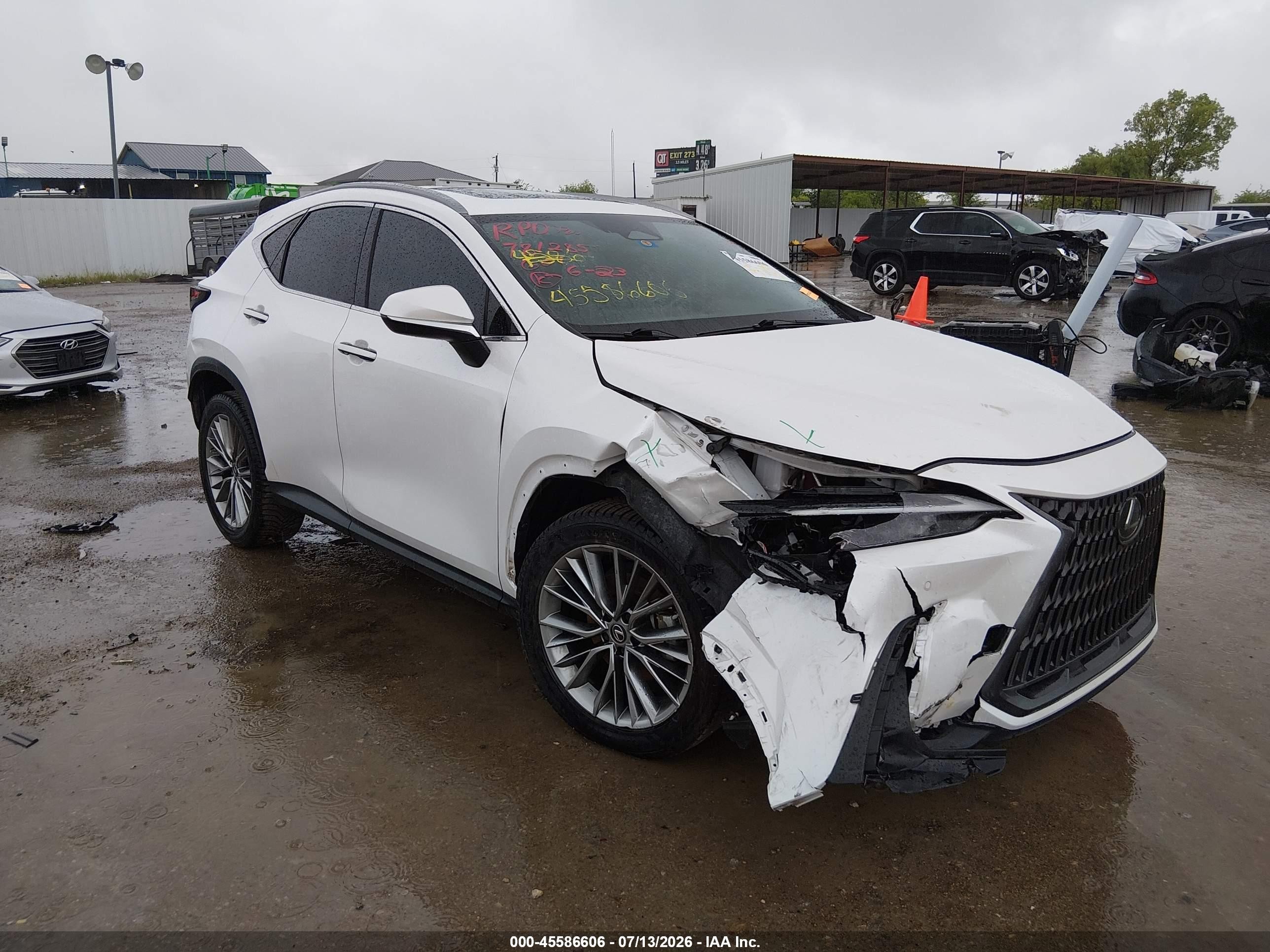 2023 Lexus NX 350h Premium, VIN JTJGKCEZXP5007713 — Перед