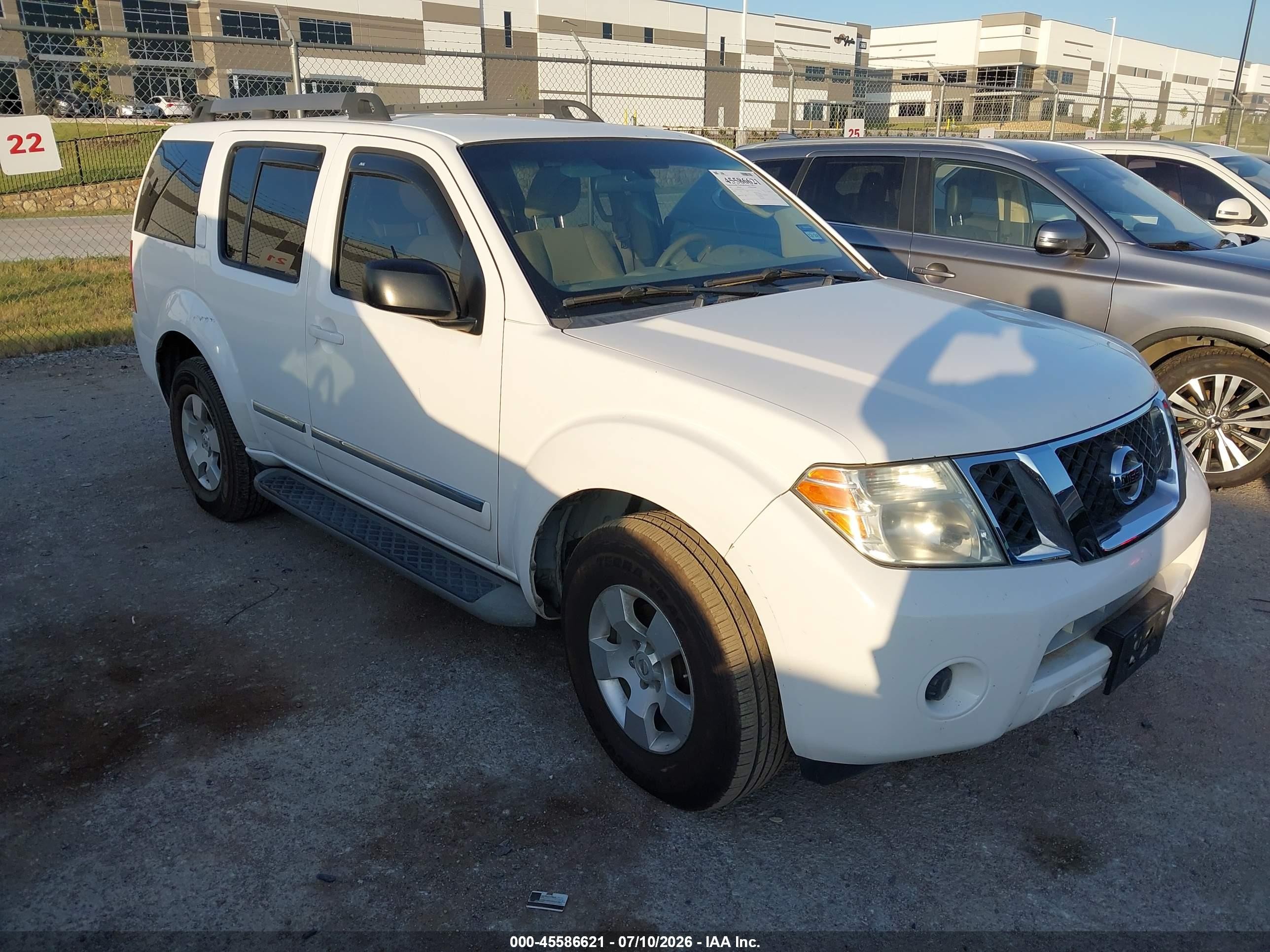 2011 Nissan Pathfinder S, VIN 5N1AR1NN2BC622472 — Обычный износ