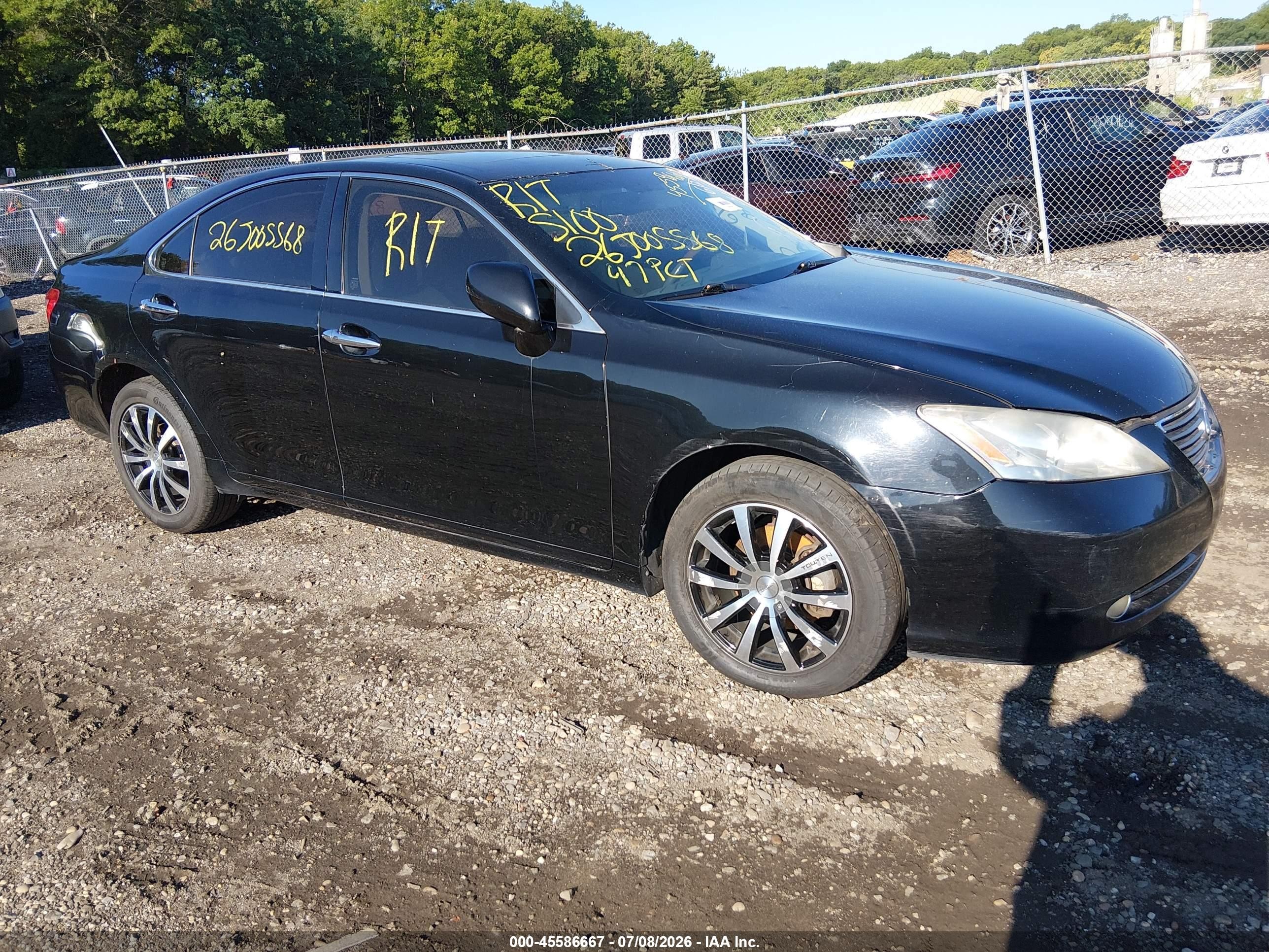 2007 Lexus ES 330, VIN JTHBJ46G572151561 — Front end