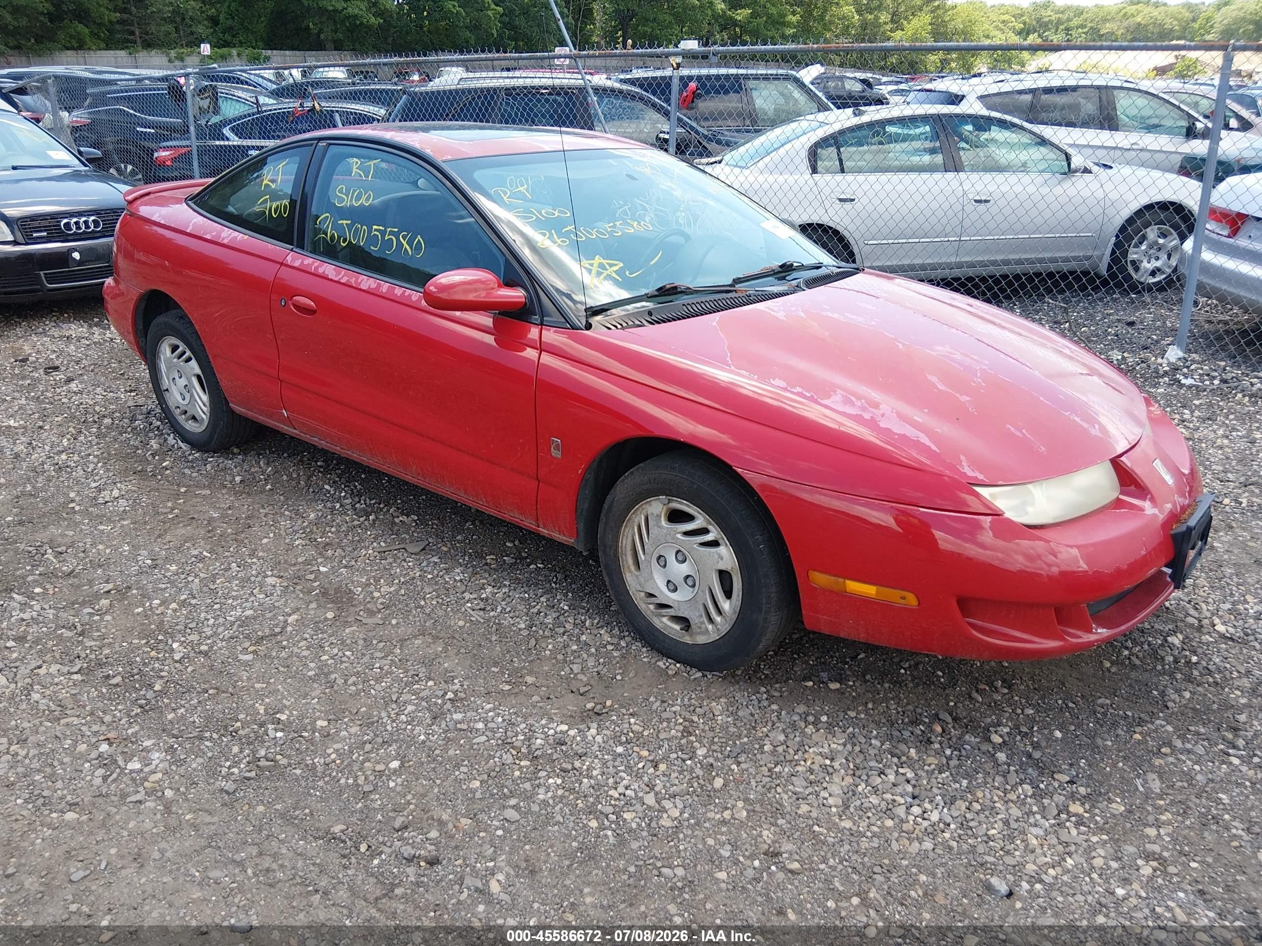 1999 Saturn SC, VIN 1G8ZY1274XZ234772 — Перед