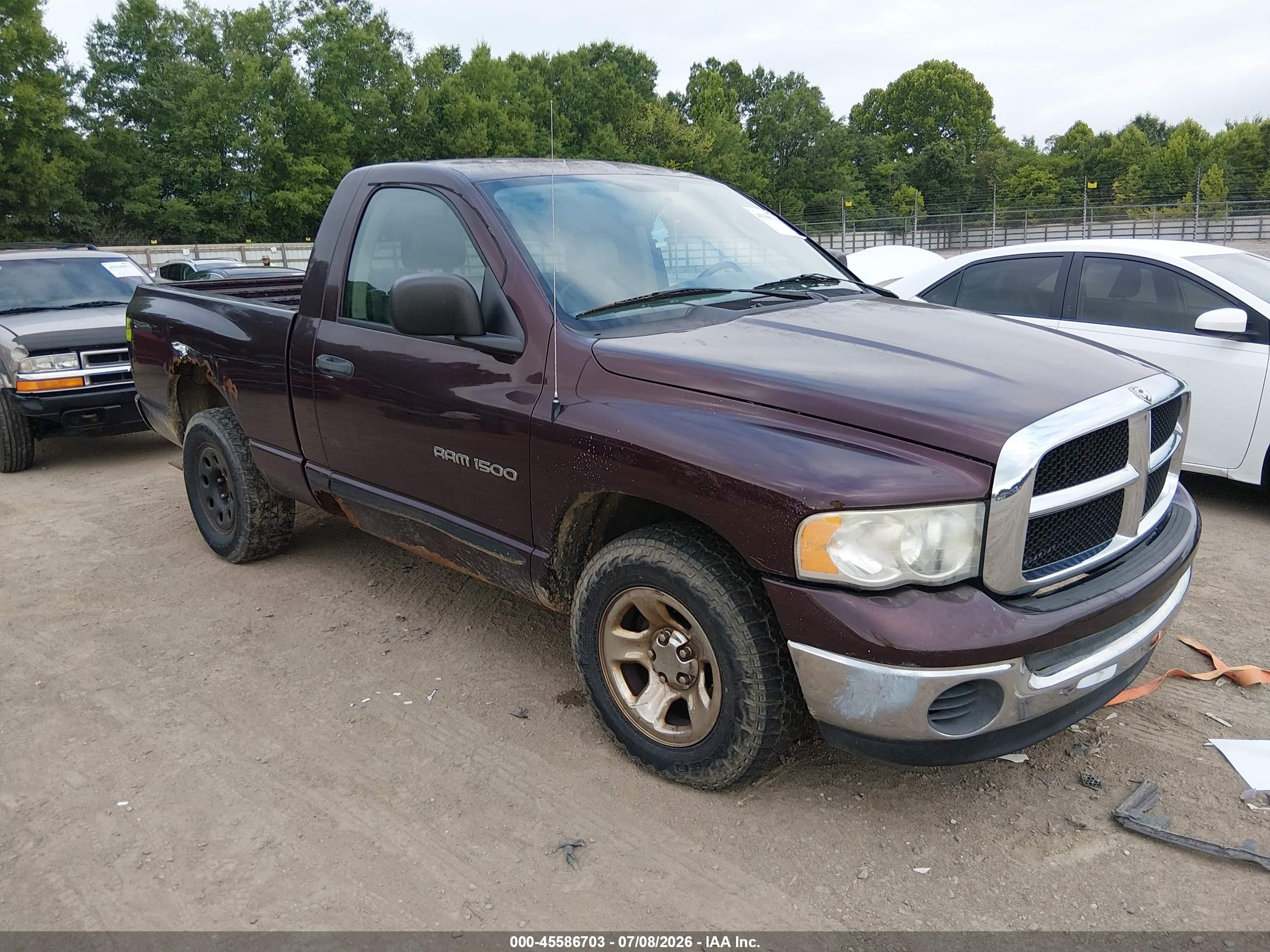 2005 Dodge 1500 ST, VIN 1D7HA16K75J598805 — Normal wear