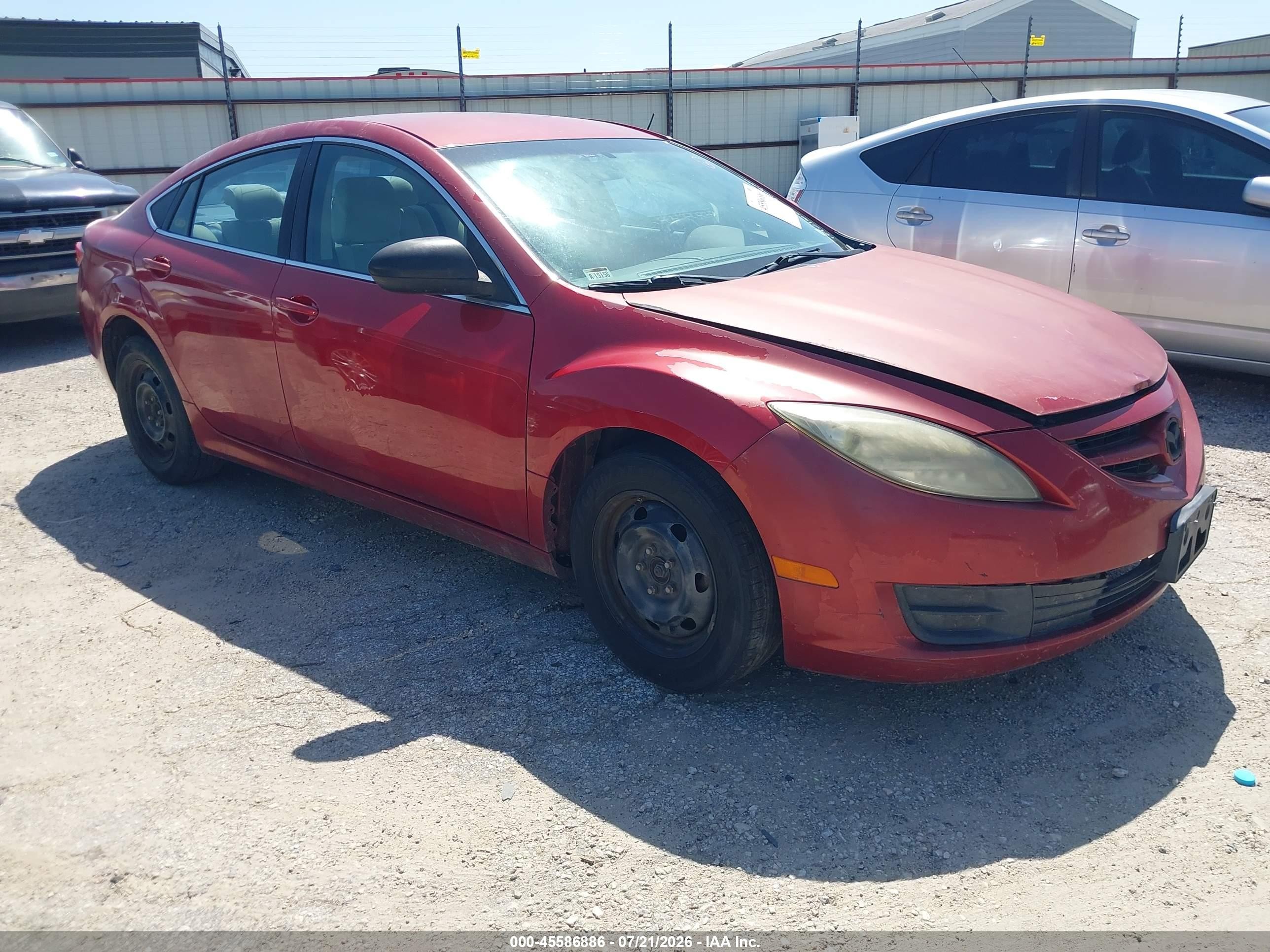 2010 Mazda 6 i Sport, VIN 1YVHZ8BH5A5M21639 — Normal wear