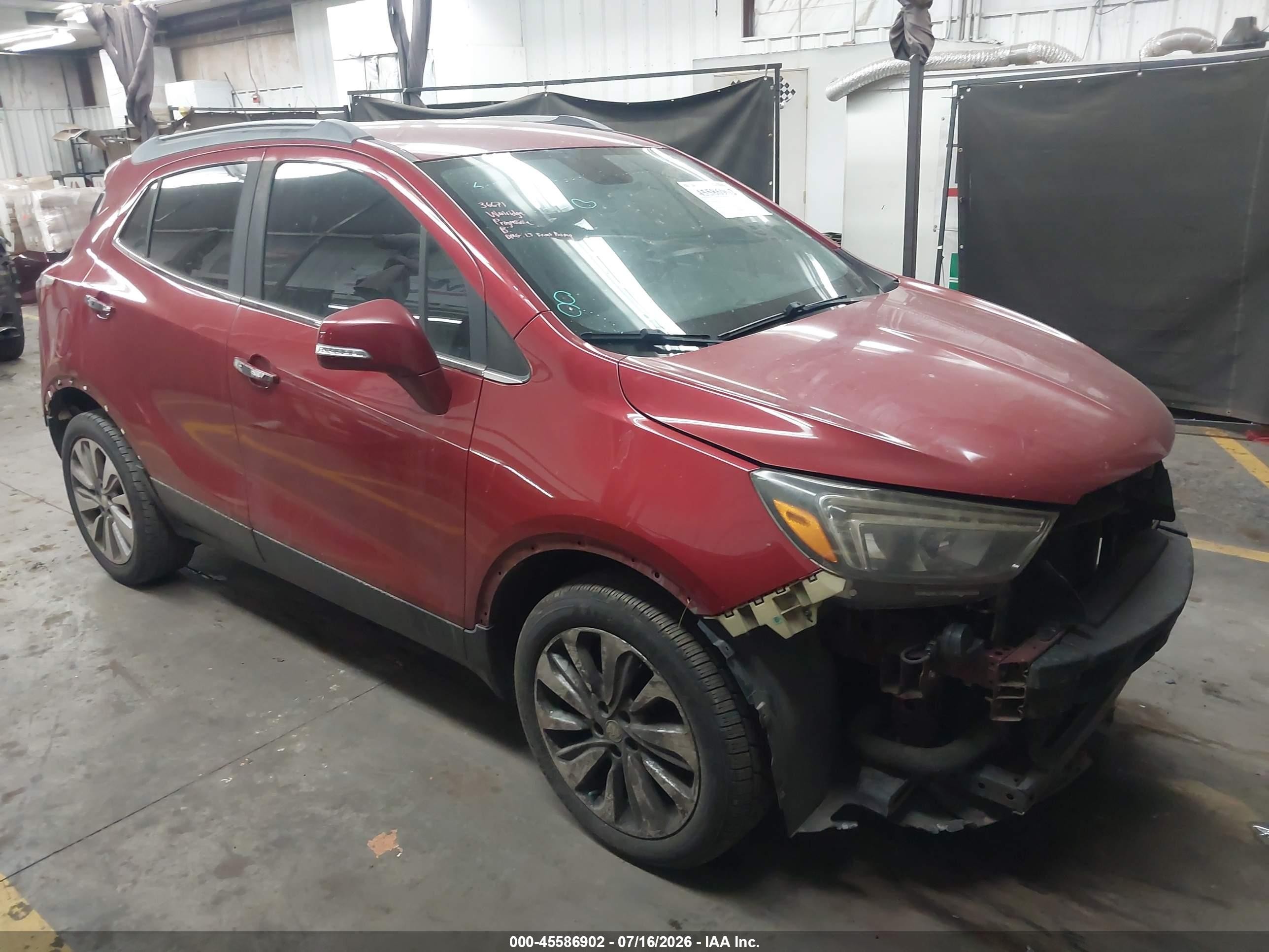 2018 Buick Encore Preferred, VIN KL4CJASB9JB569041 — Front end