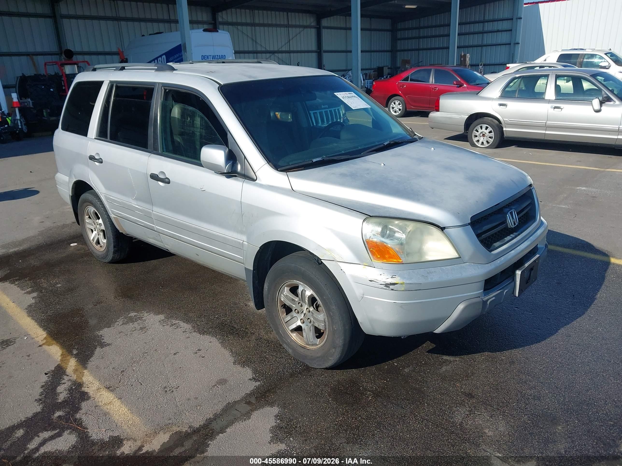 2003 Honda Pilot EX, VIN 2HKYF18483H515835 — Normal wear