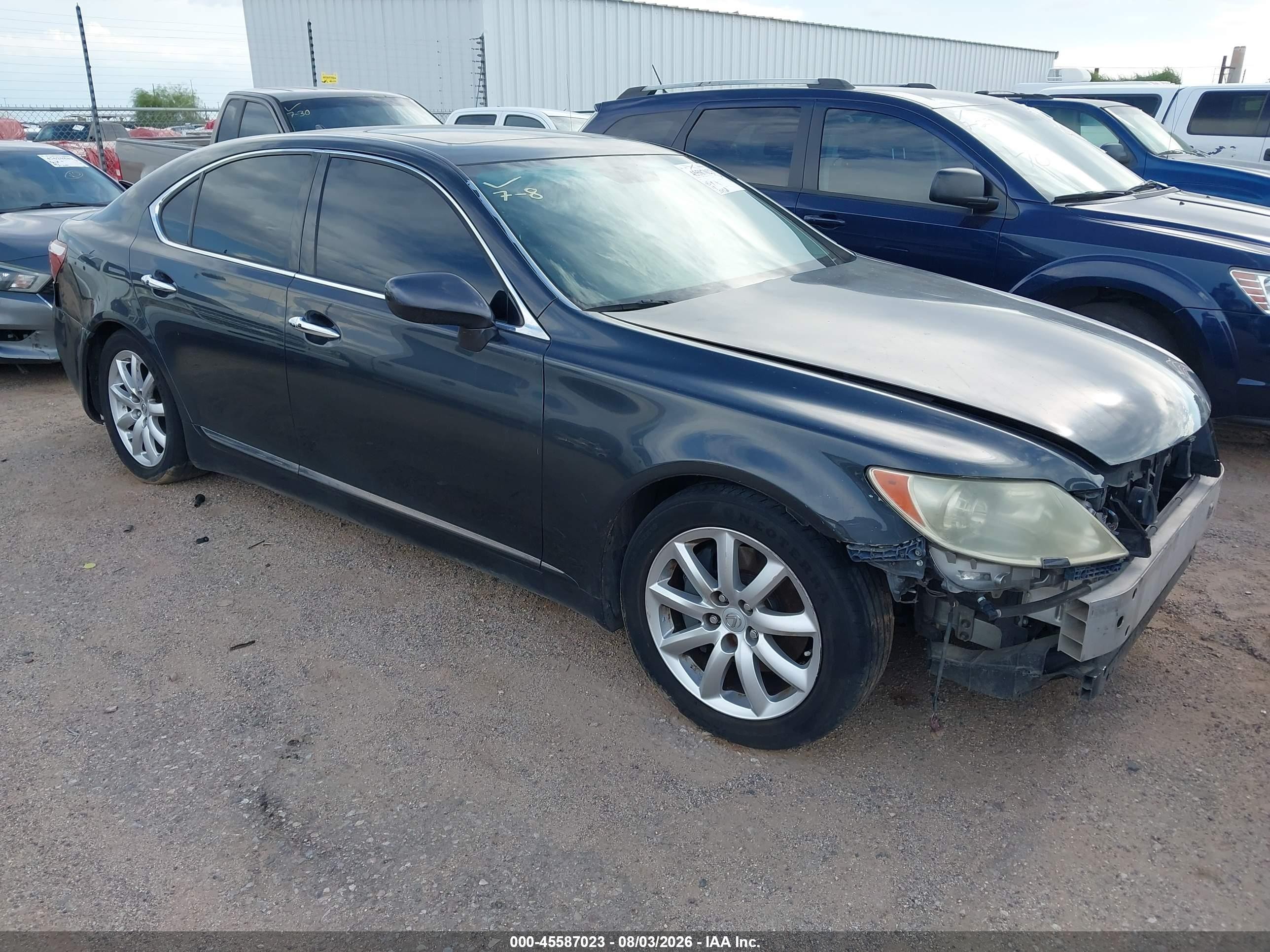 2008 Lexus LS 460, VIN JTHBL46F385072696 — Обычный износ