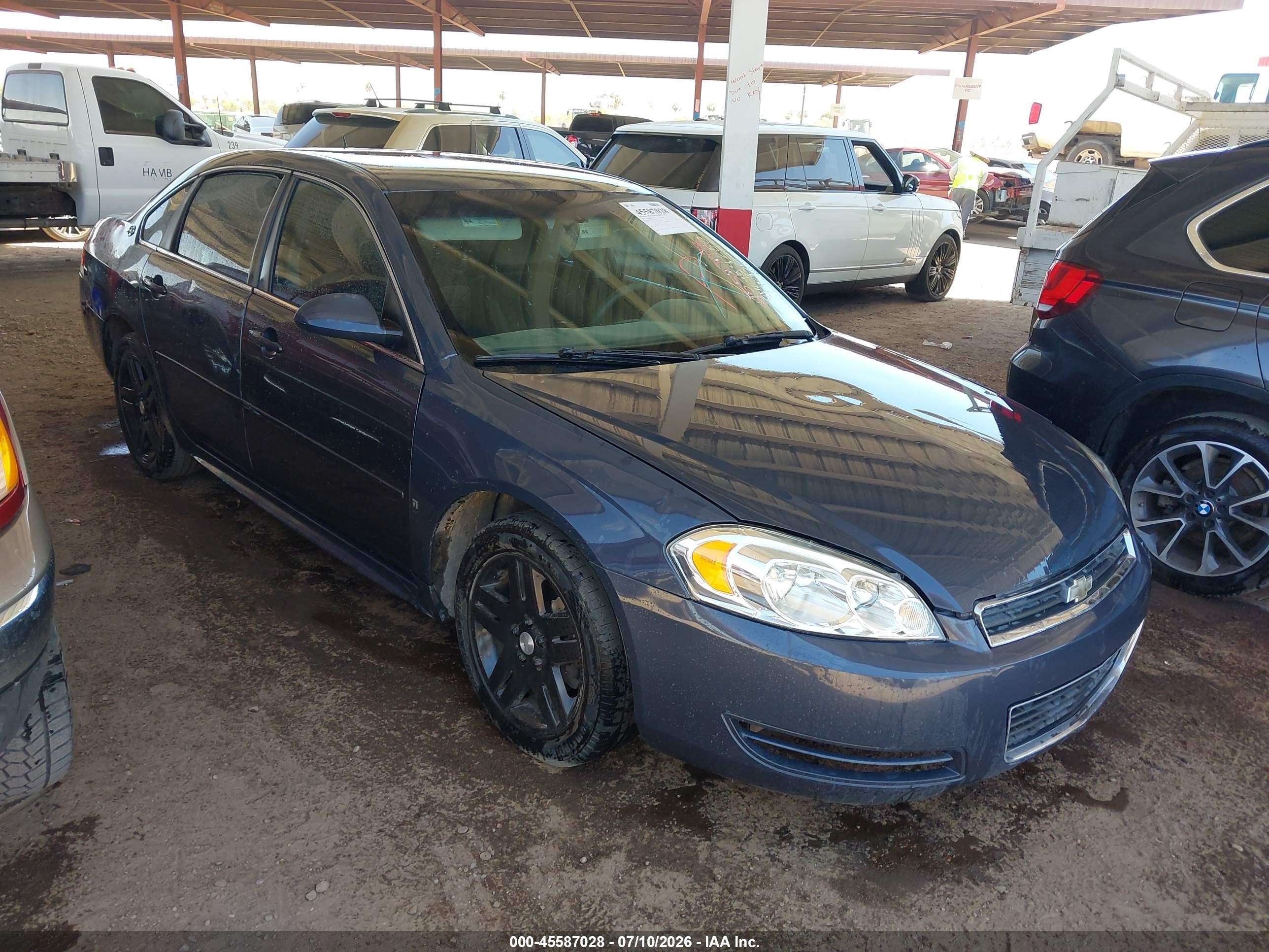 2009 Chevrolet Impala LS, VIN 2G1WB57N591154250 — Normal wear