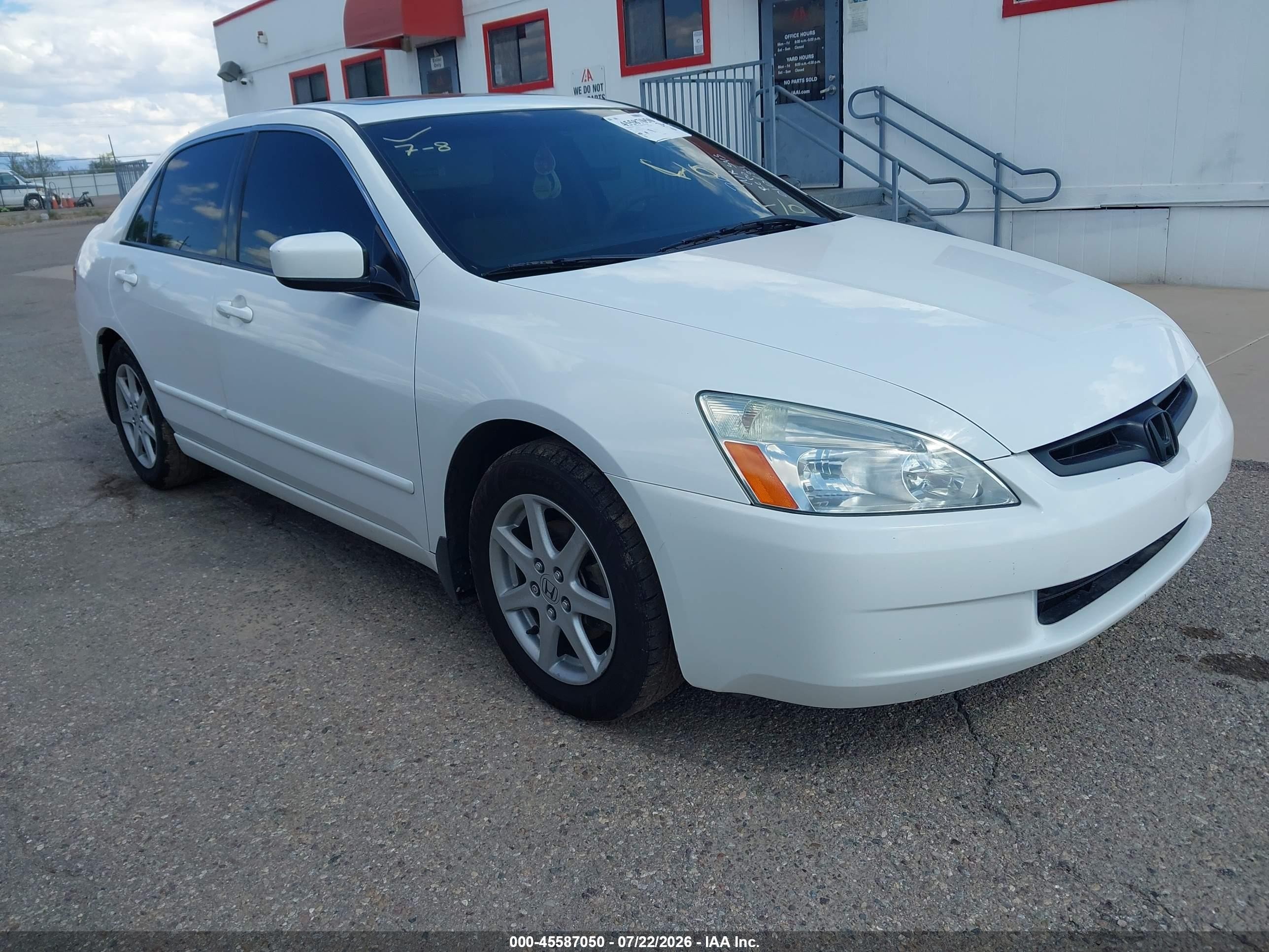 2004 Honda Accord EX, VIN 1HGCM665X4A010284 — Обычный износ