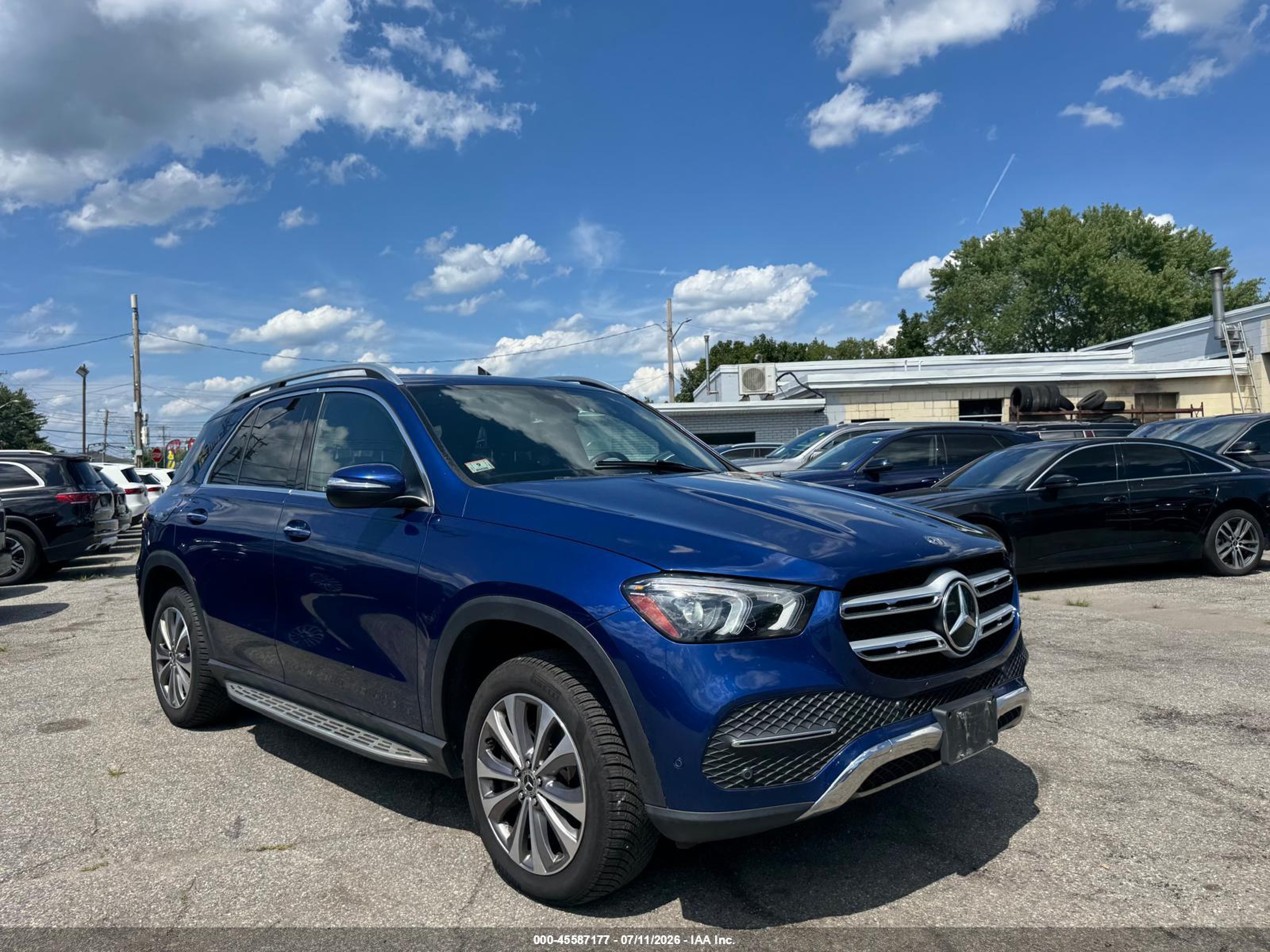 2020 Mercedes-Benz GLE 350, VIN 4JGFB4KB0LA074135 — Не указано