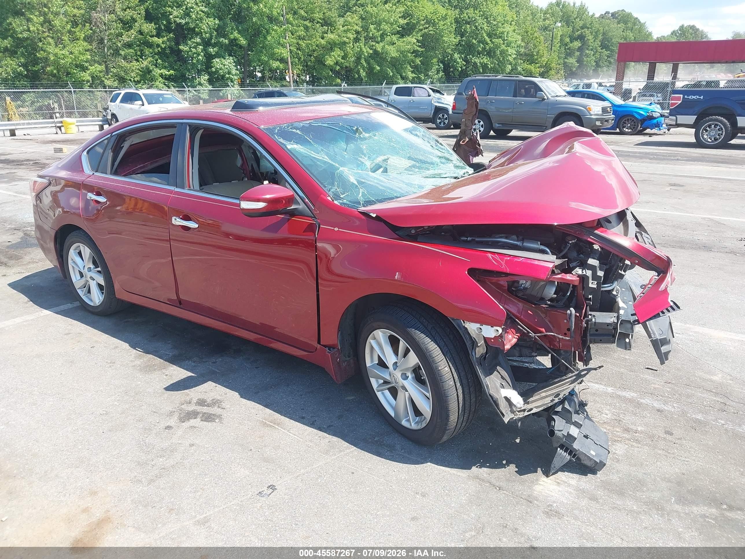 2015 Nissan Altima SL, VIN 1N4AL3AP2FN404072 — Biohazard / chemical