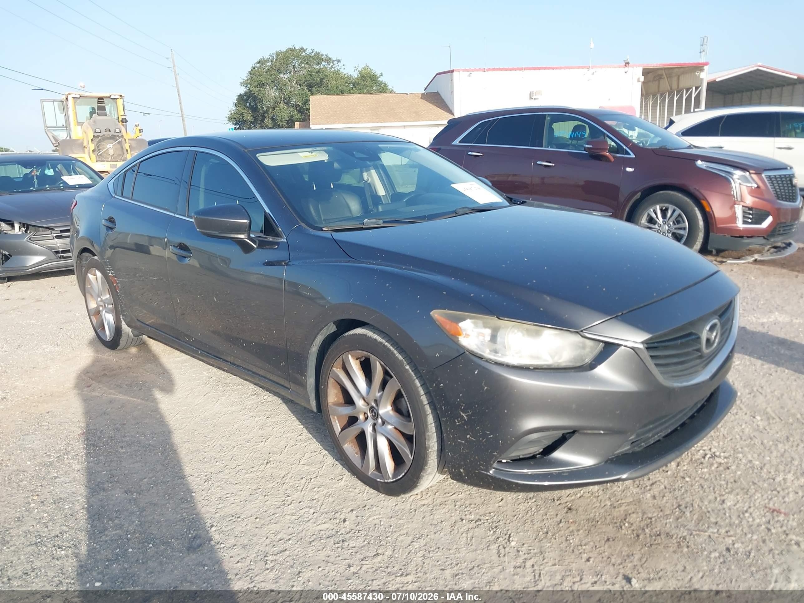 2017 Mazda 6 Touring, VIN JM1GL1V55H1115098 — Water / flood