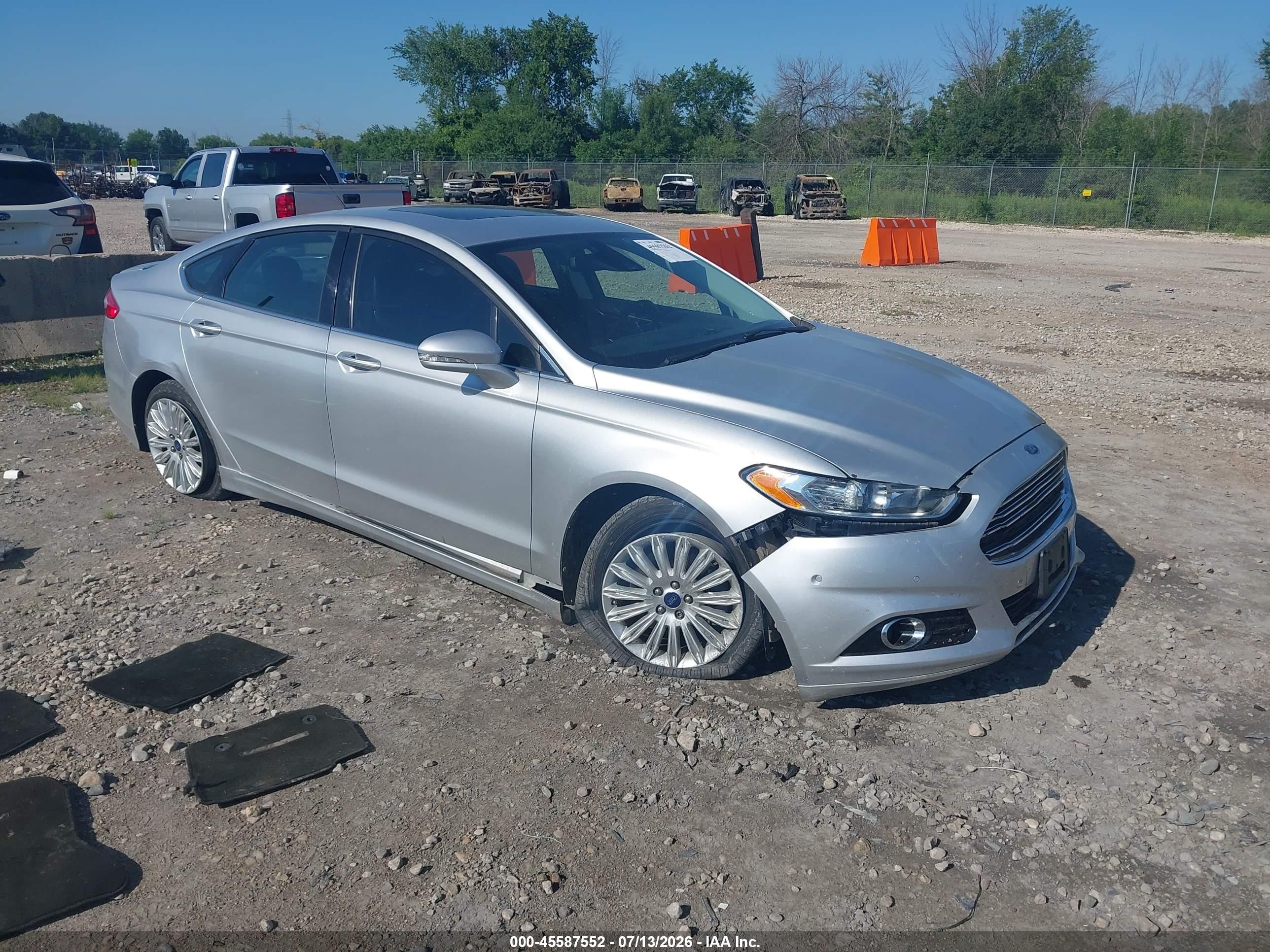 2013 Ford Fusion Titanium, VIN 3FA6P0SU8DR310320 — All over