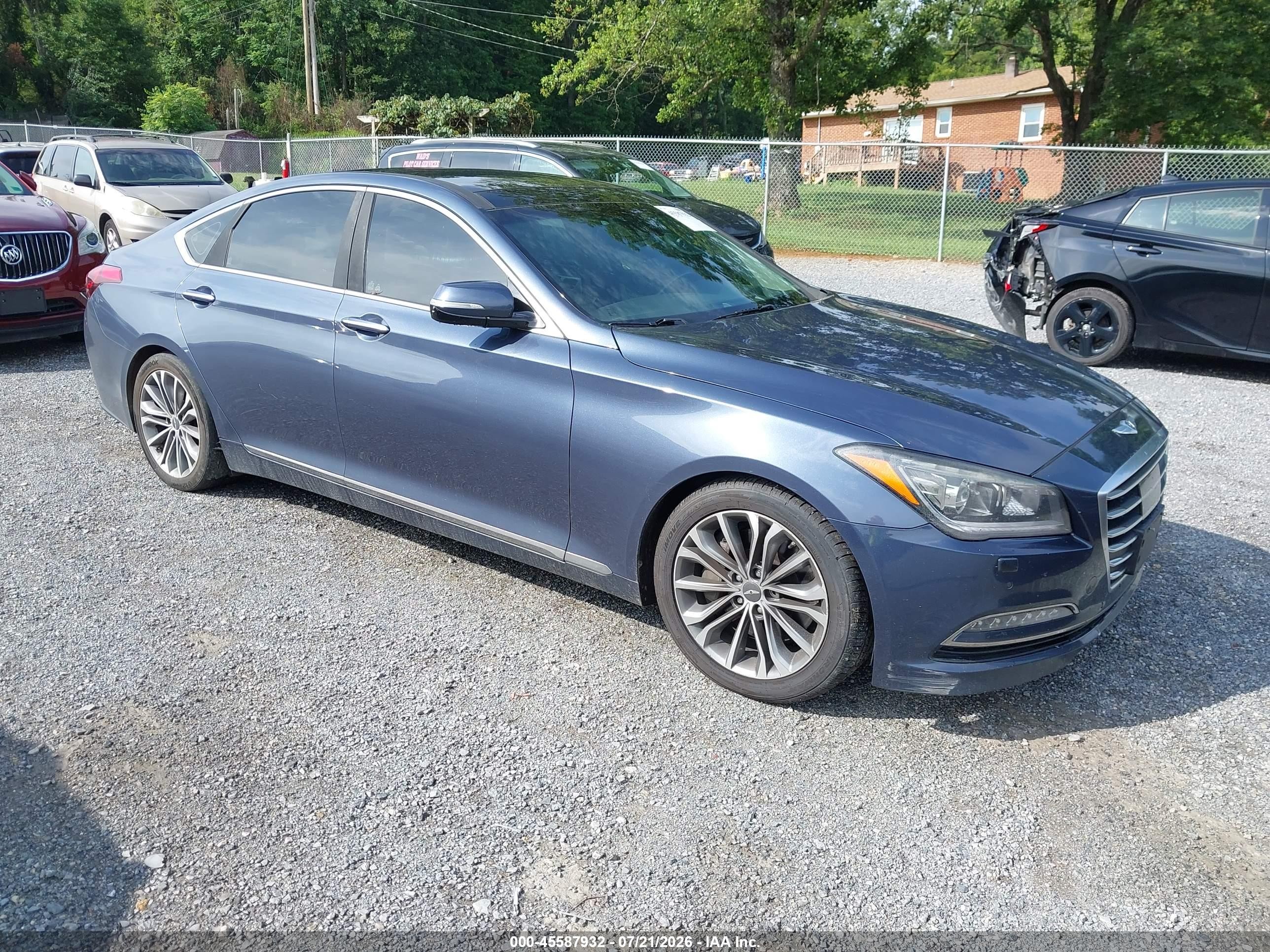 2016 Hyundai Genesis 3.8L, VIN KMHGN4JE5GU113300 — All over
