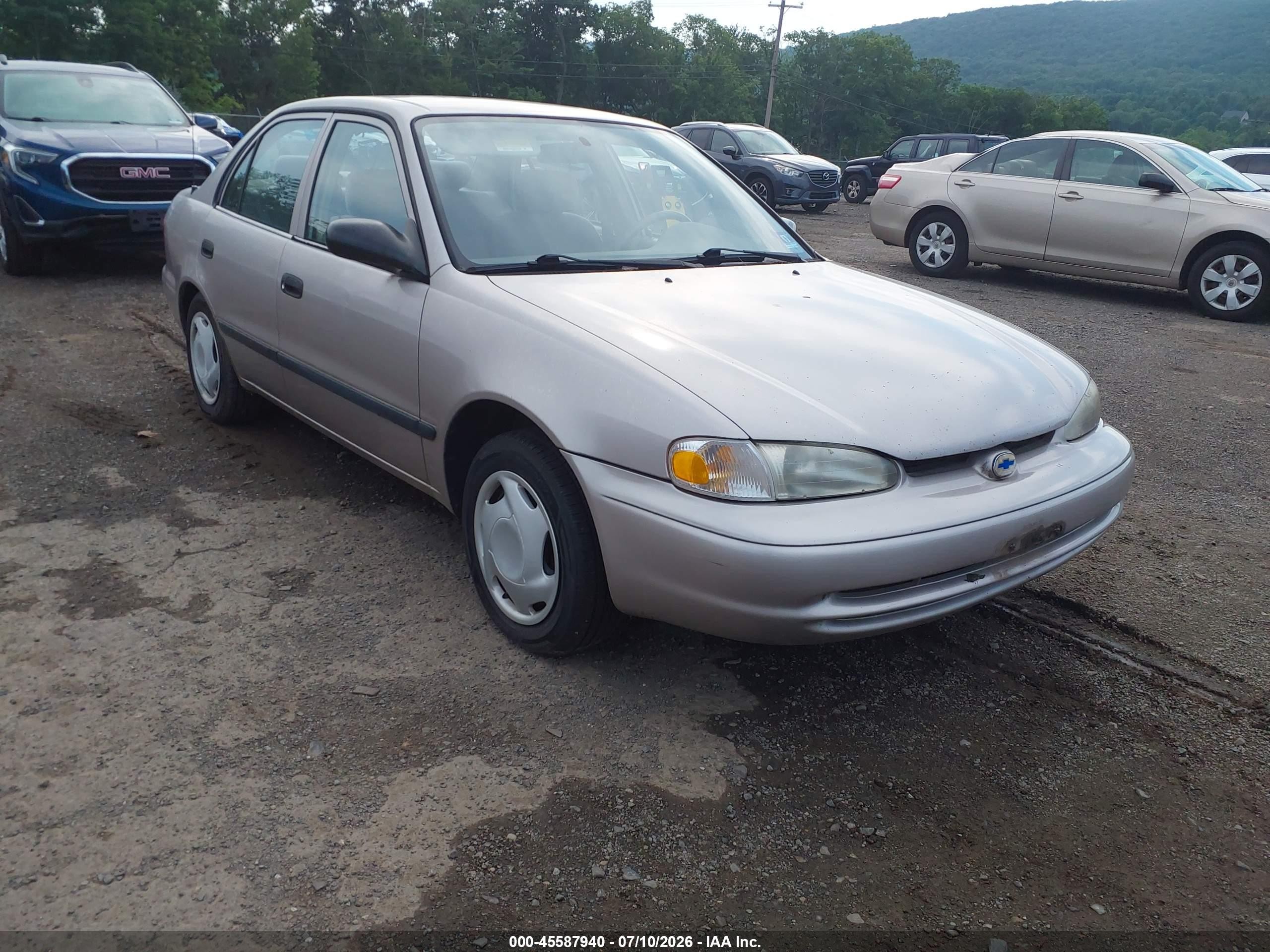 2001 Chevrolet Prizm Lsi, VIN 1Y1SK52851Z414662 — Rear end