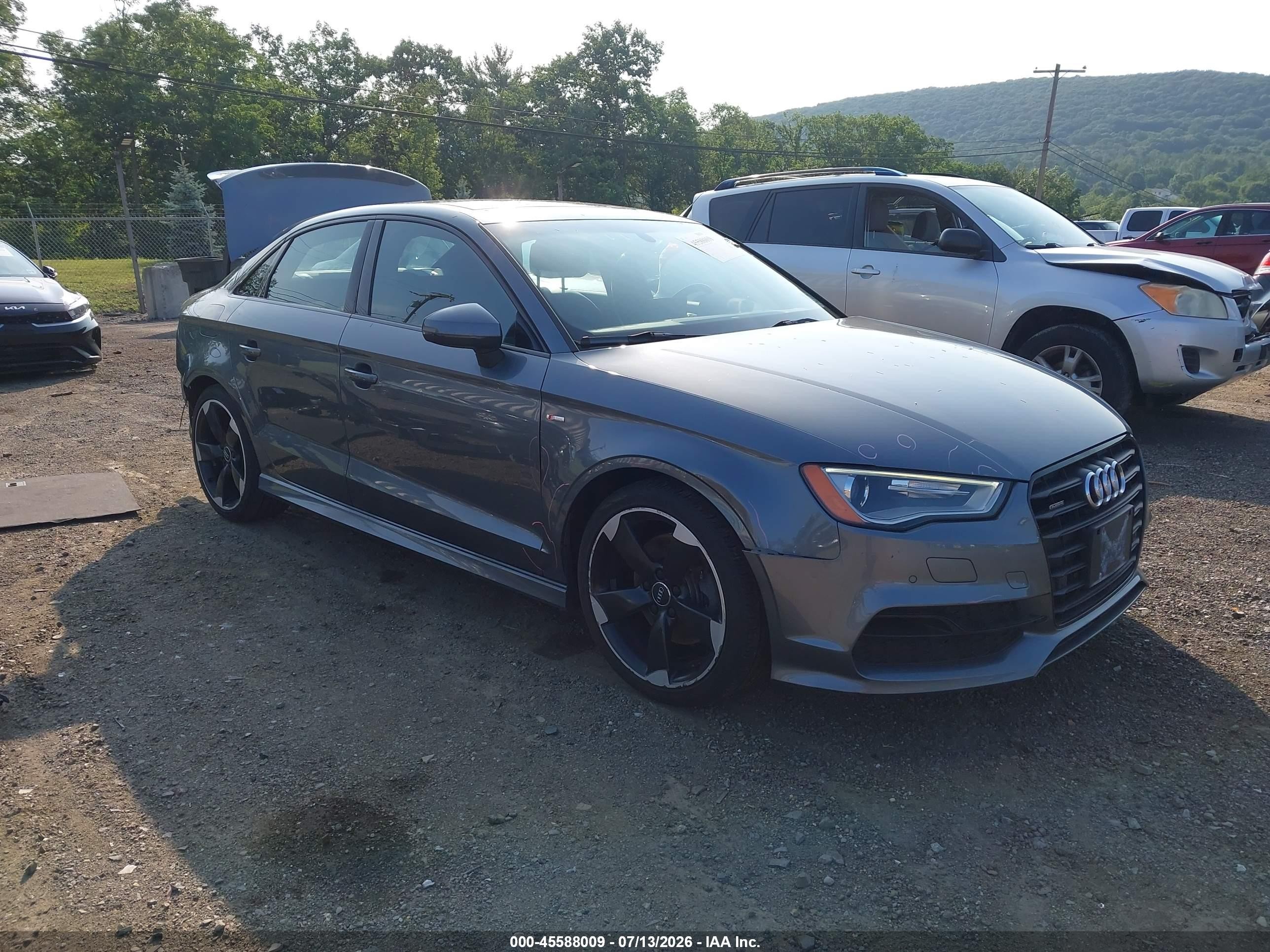 2016 Audi A3 Premium, VIN WAUB8GFF1G1109297 — Rear end