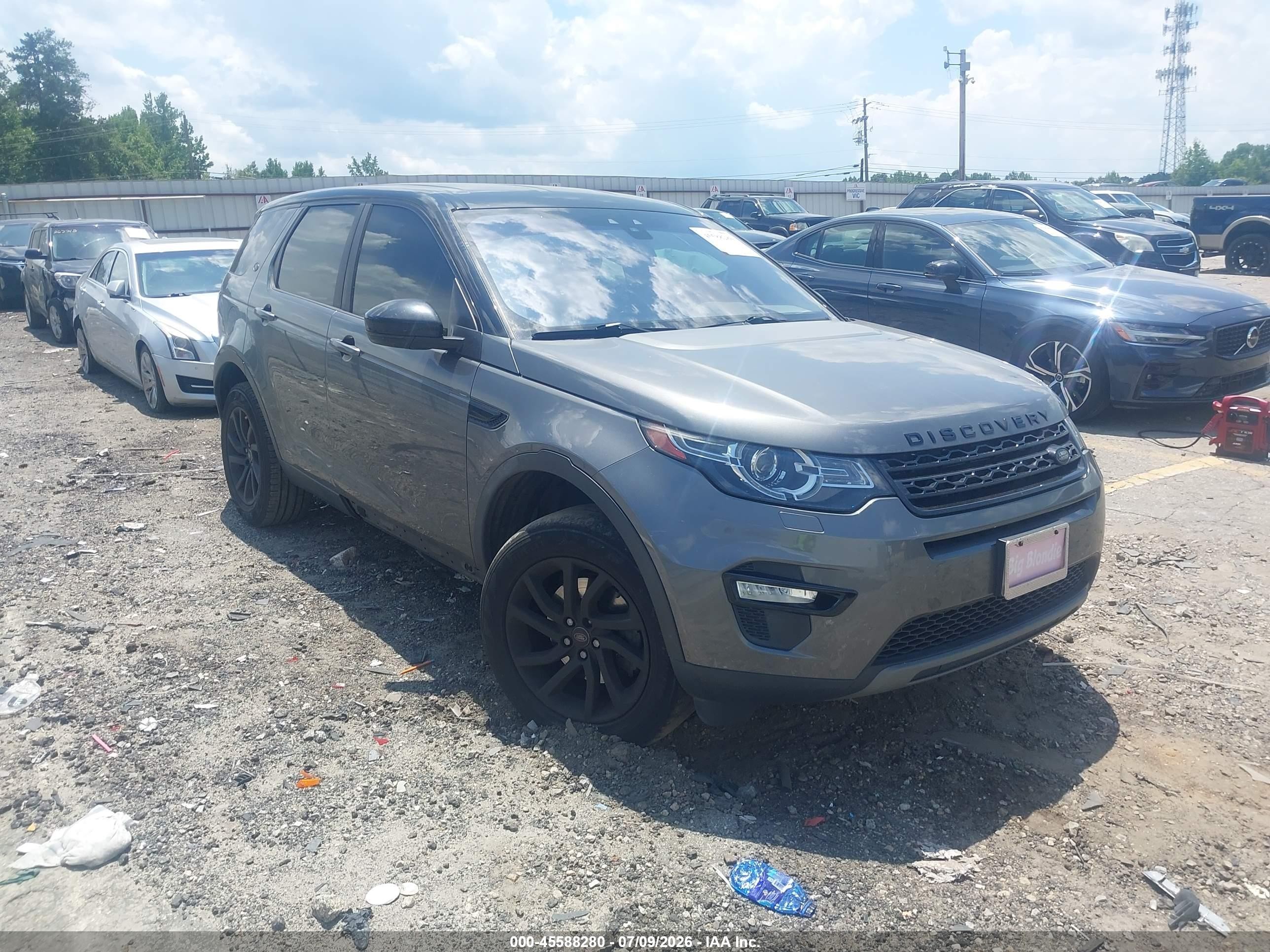 2019 Land Rover Discovery Sport SE, VIN SALCP2FX6KH824106 — Rear end