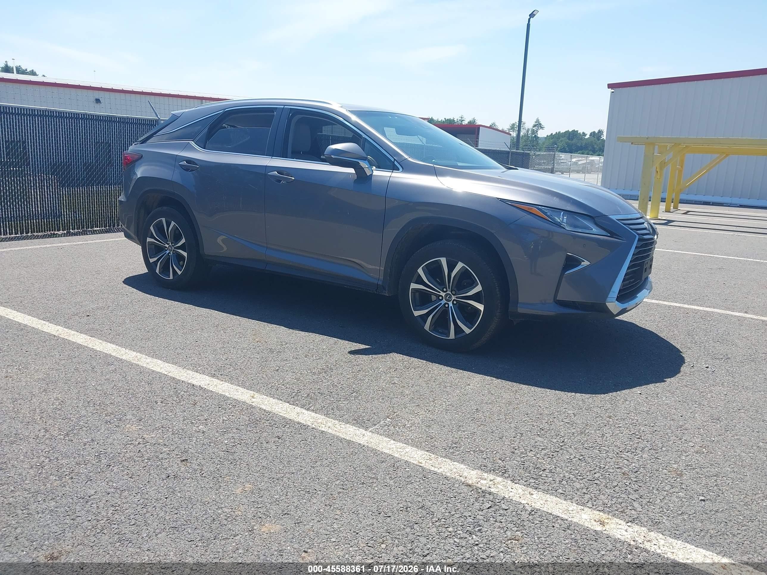 2019 Lexus RX 350 F Sport, VIN 2T2BZMCA1KC185027 — Rear end