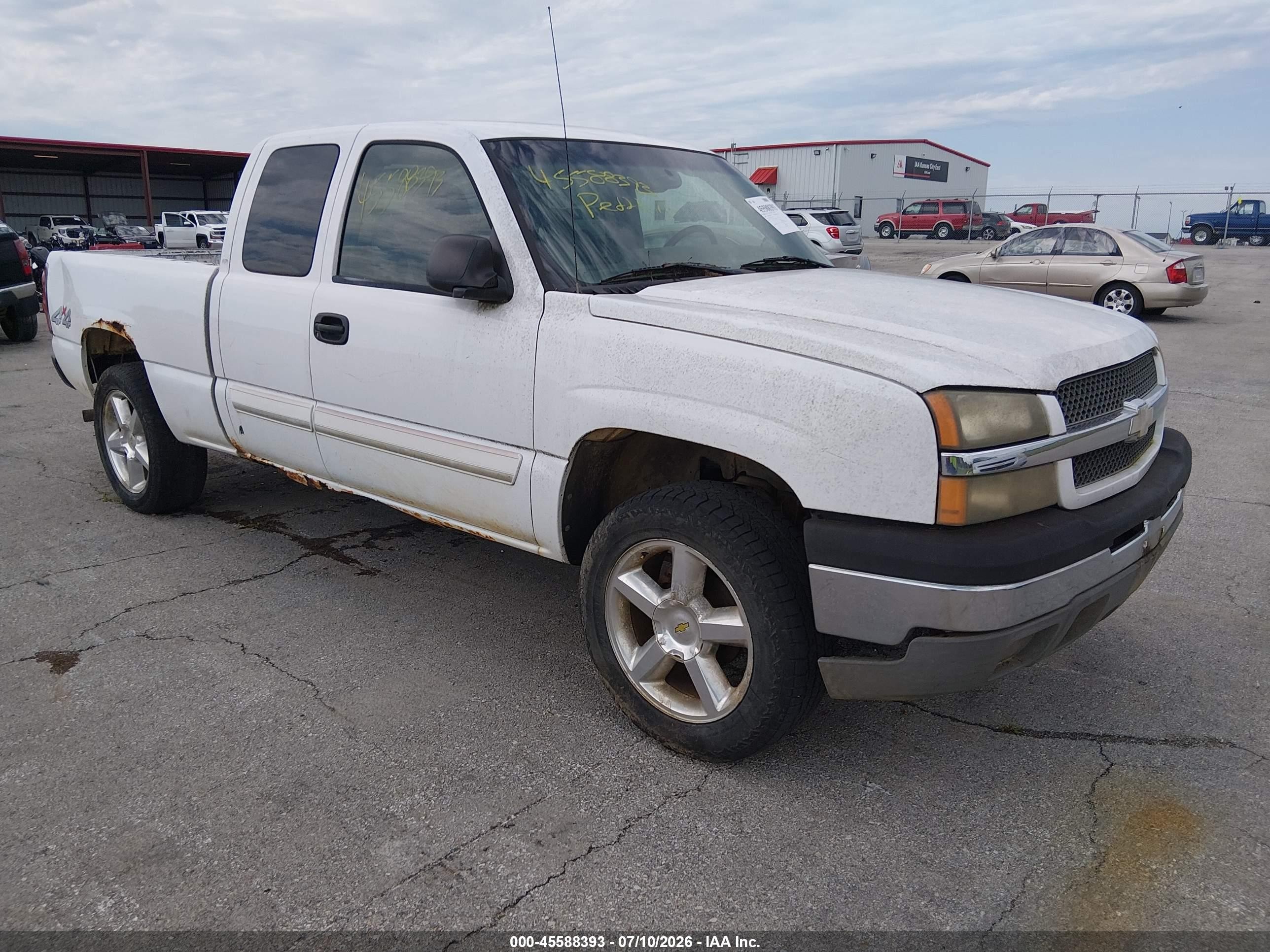 2003 Chevrolet Silverado 1500 LS, VIN 1GCEK19V03E341653 — Обычный износ