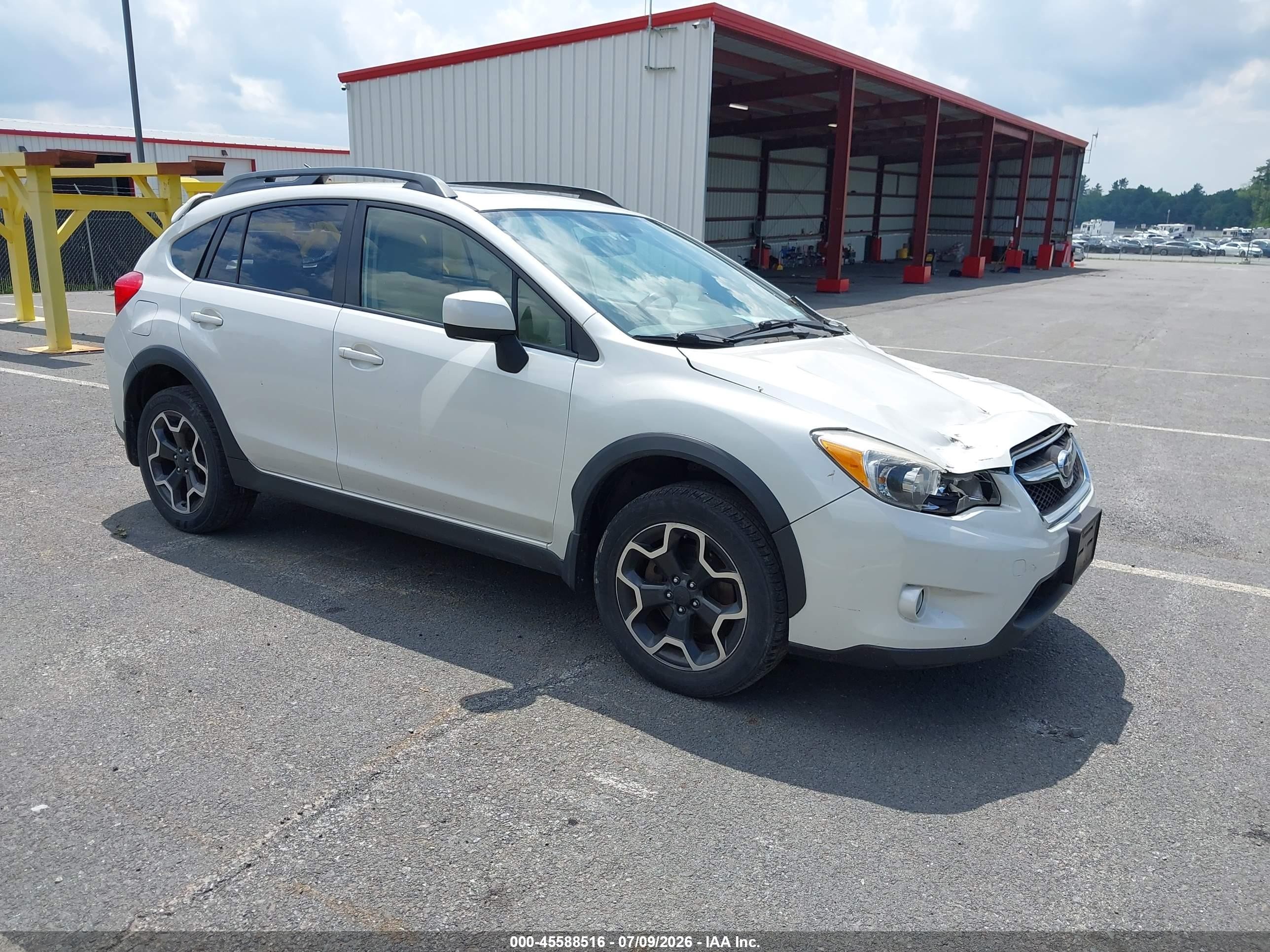 2013 Subaru Crosstrek Limited, VIN JF2GPAKC7D2861842 — Крыша