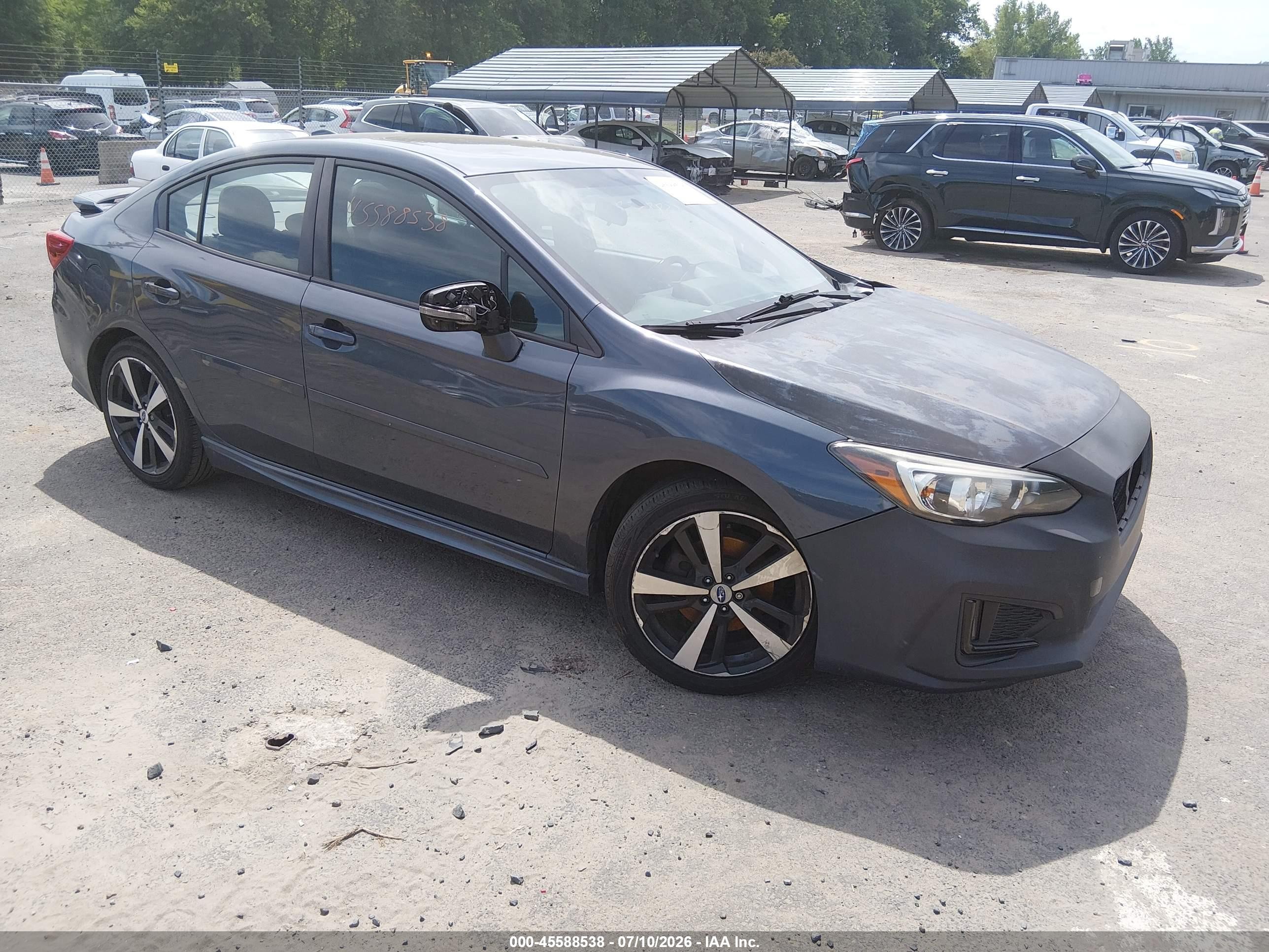 2017 Subaru Impreza Special Sports, VIN 4S3GKAM67H3609027 — Перед