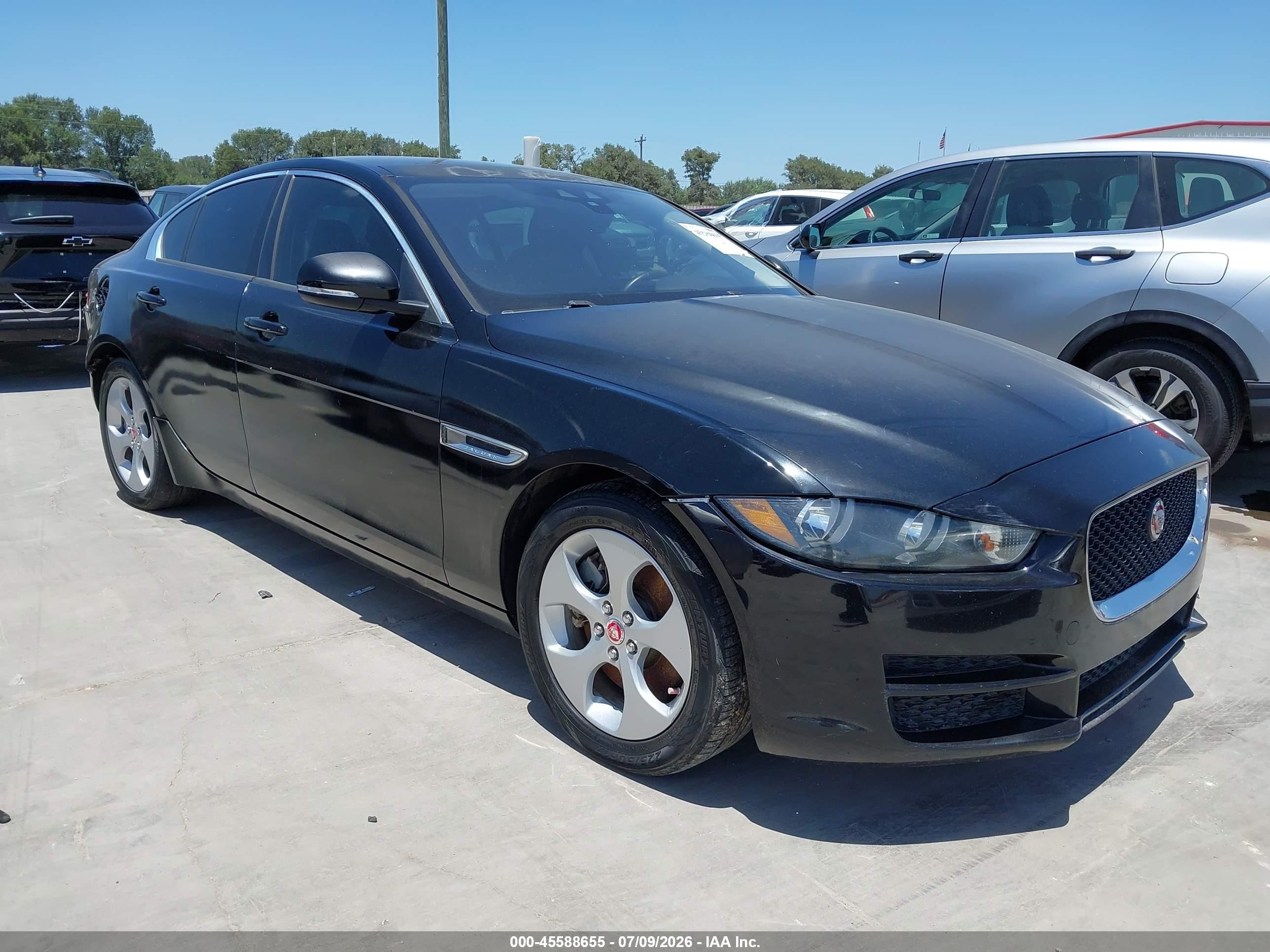 2017 Jaguar XE 25t, VIN SAJAR4BG5HA947232 — Rear end