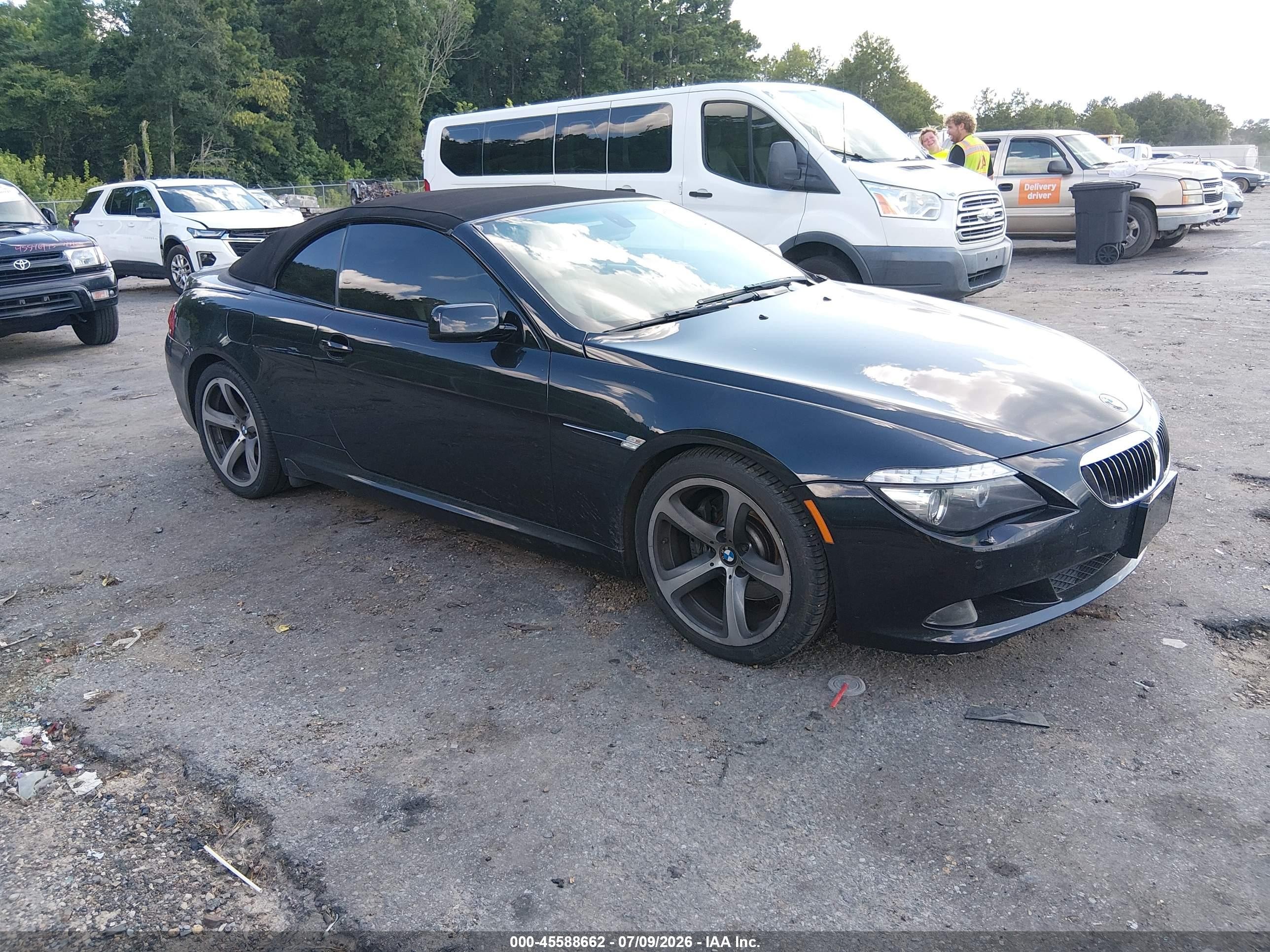 2008 BMW 6 Series 650i, VIN WBAEB53598CX62321 — Water / flood