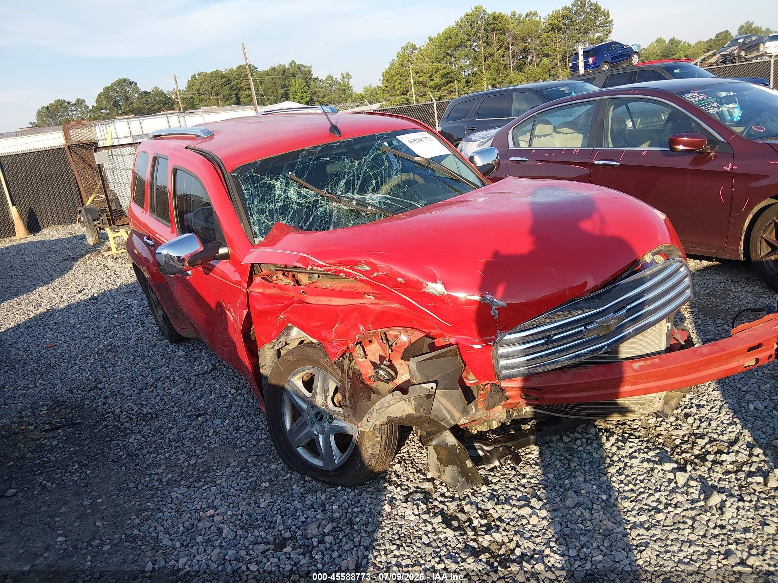 2011 Chevrolet HHR 1LT, VIN 3GNBABFU6BS591417 — Front end