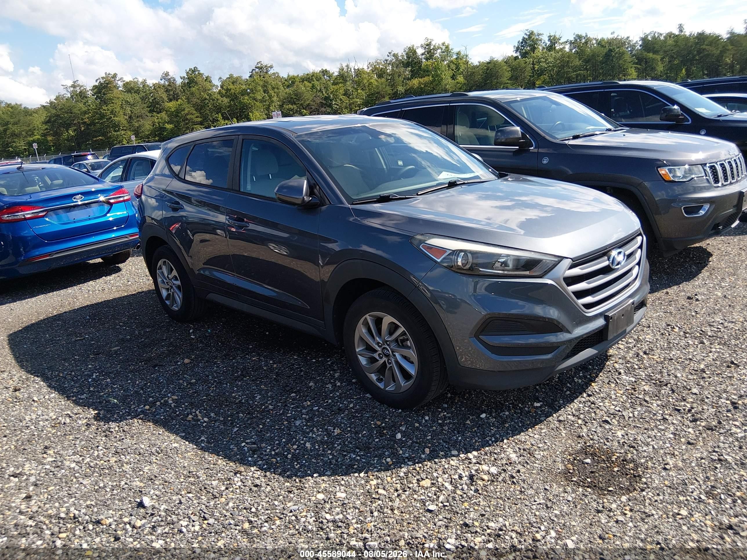 2018 Hyundai Tucson SE, VIN KM8J23A45JU658016 — Обычный износ