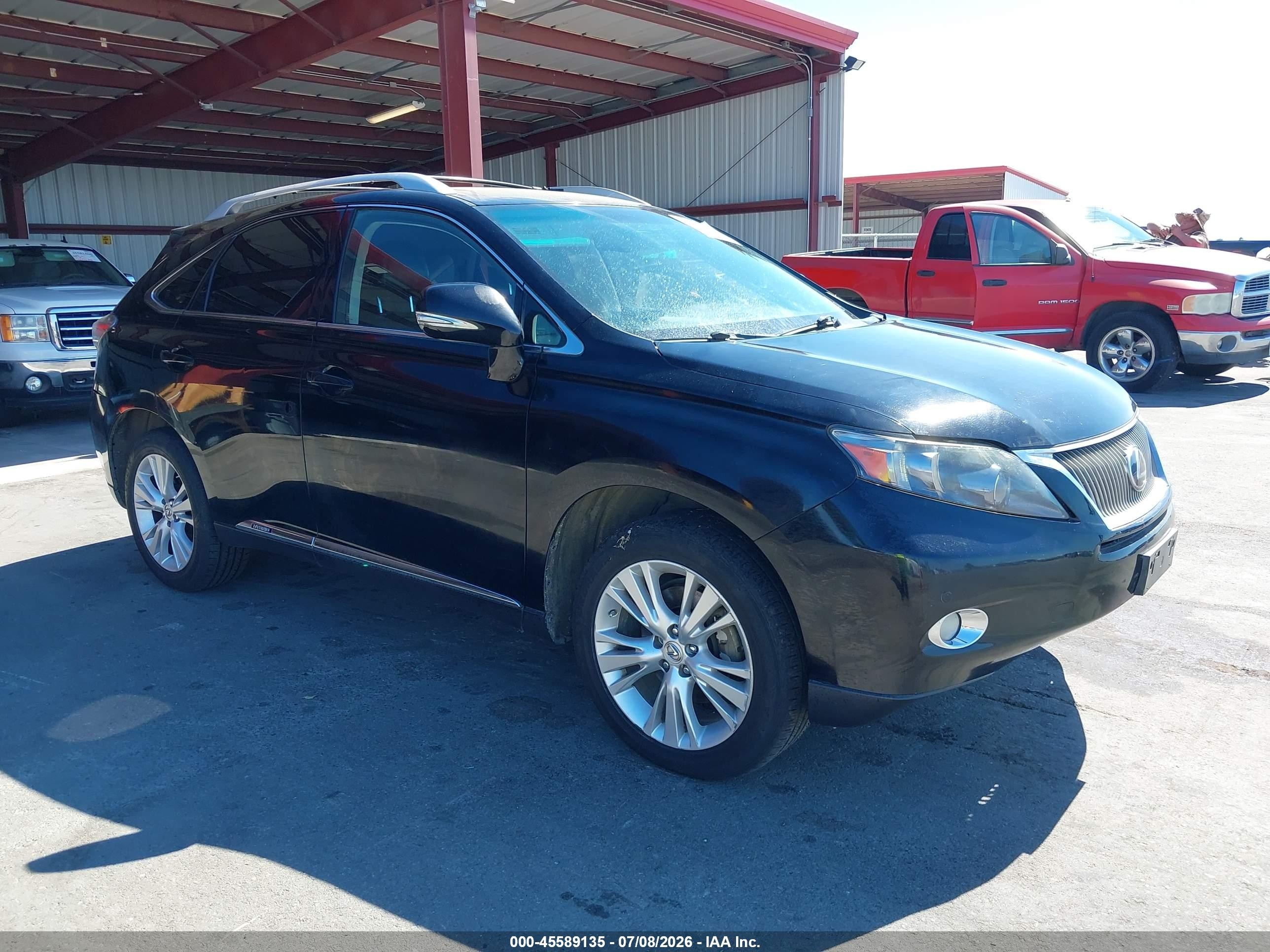 2011 Lexus RX 450h, VIN JTJBC1BAXB2035533 — Normal wear