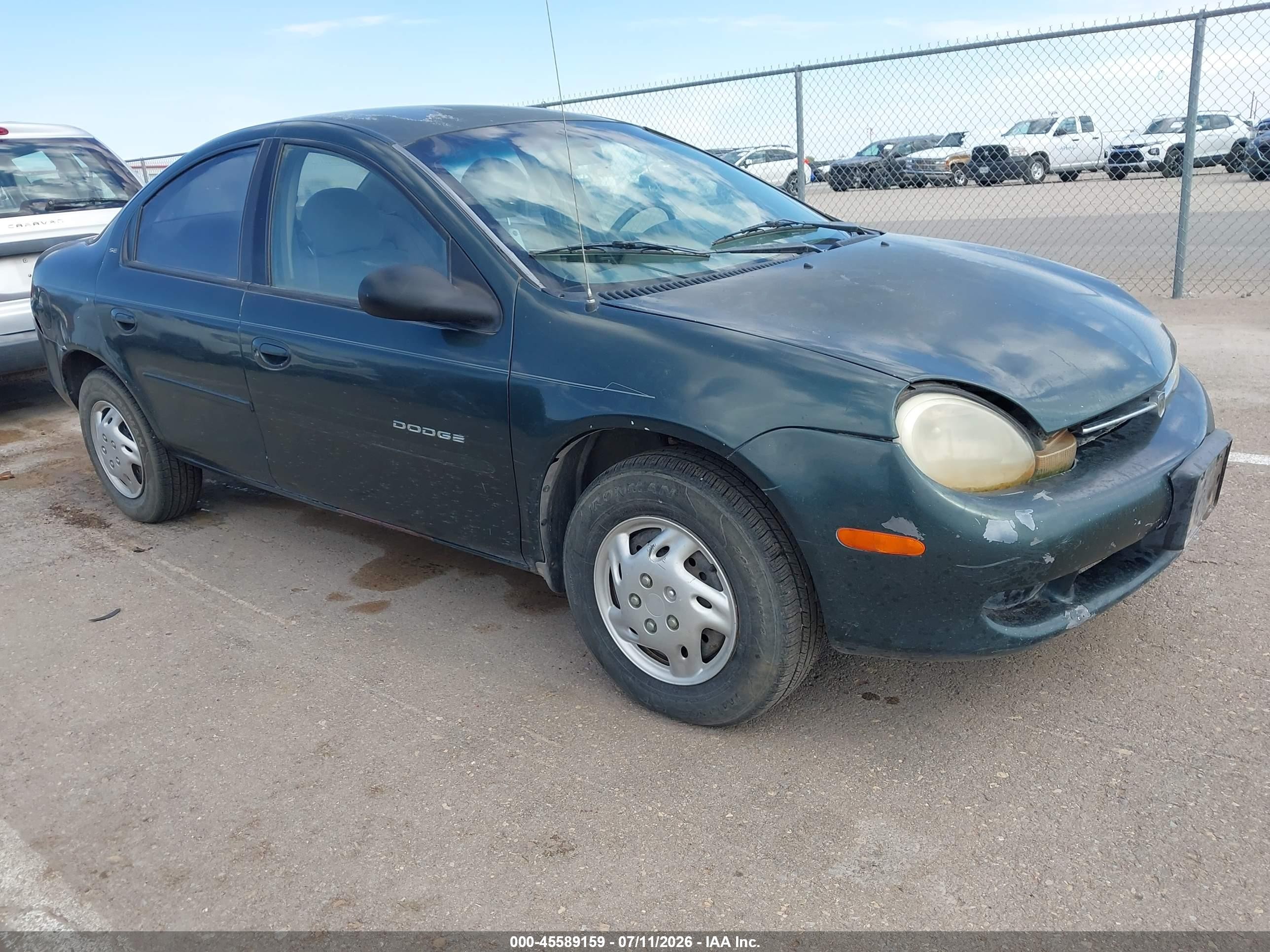 2001 Dodge Neon Highline, VIN 1B3ES46C51D195789 — Normal wear