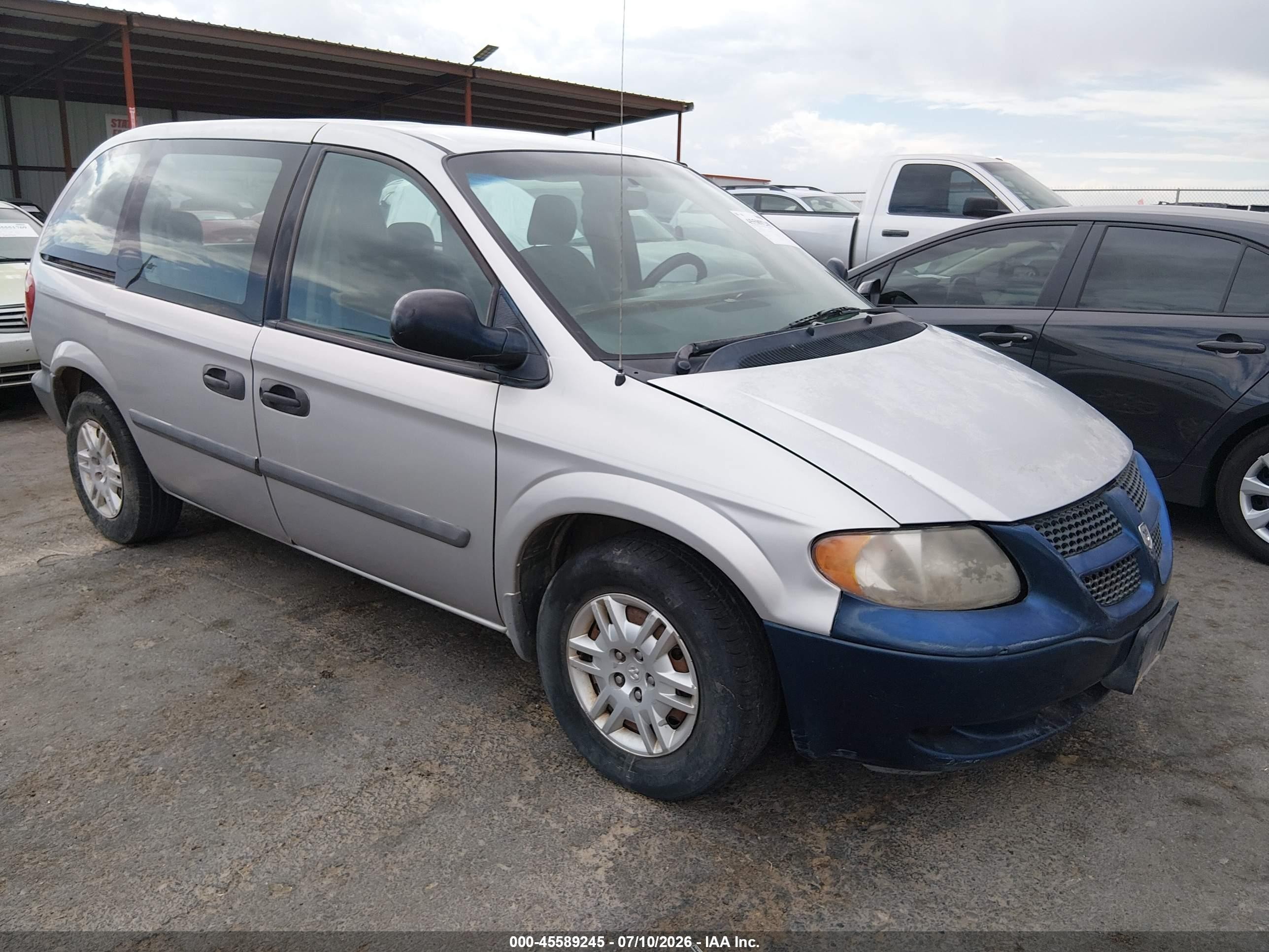 2007 Dodge Caravan SE, VIN 1D4GP25BX7B196241 — Обычный износ