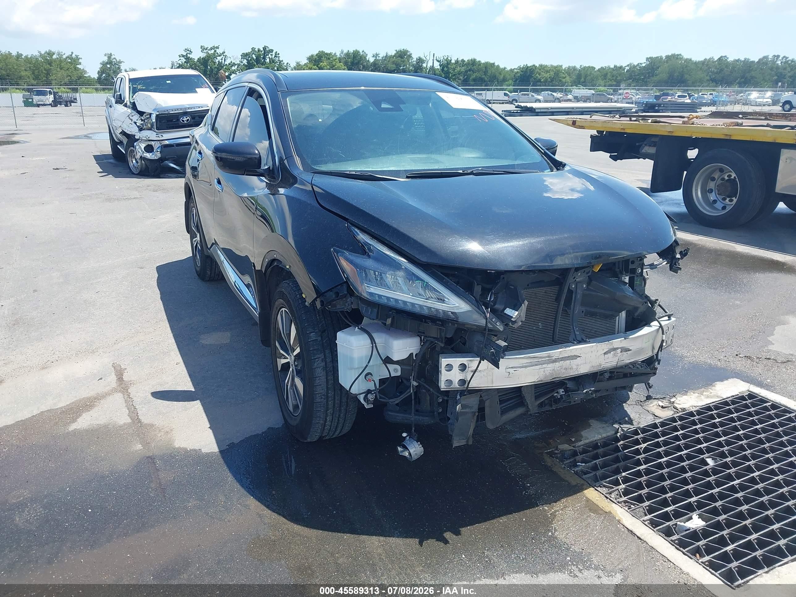 2021 Nissan Murano SV, VIN 5N1AZ2BJ4MC122291 — Front end