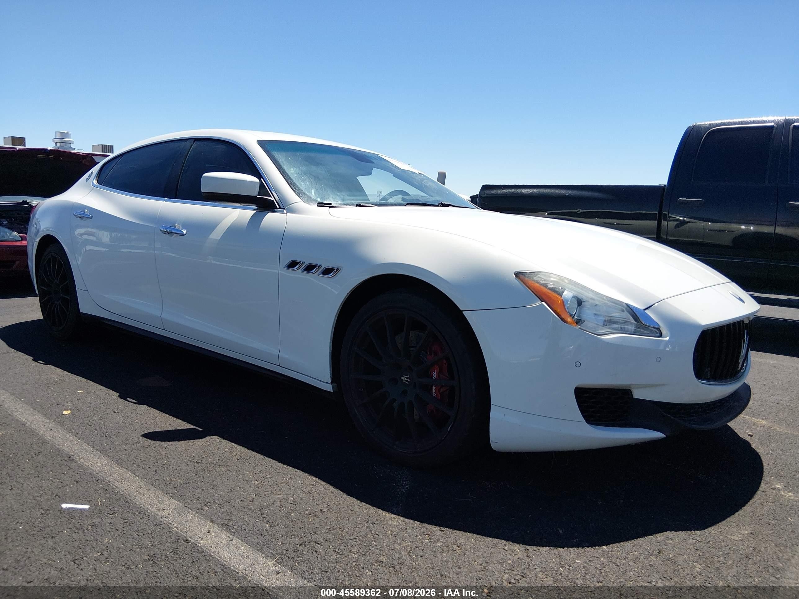 2016 Maserati Quattroporte S, VIN ZAM56RPA6G1166322 — Normal wear