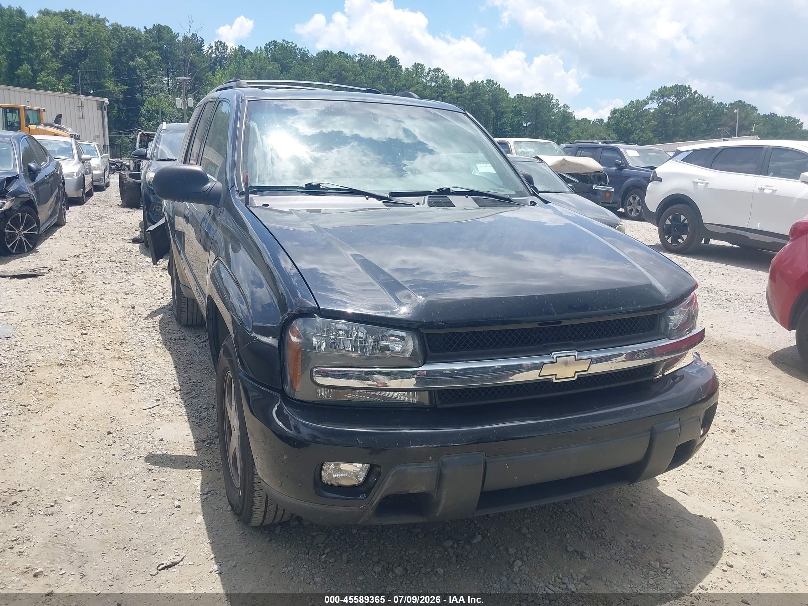2003 Chevrolet TrailBlazer LS, VIN 1GNDS13S132327571 — Бок