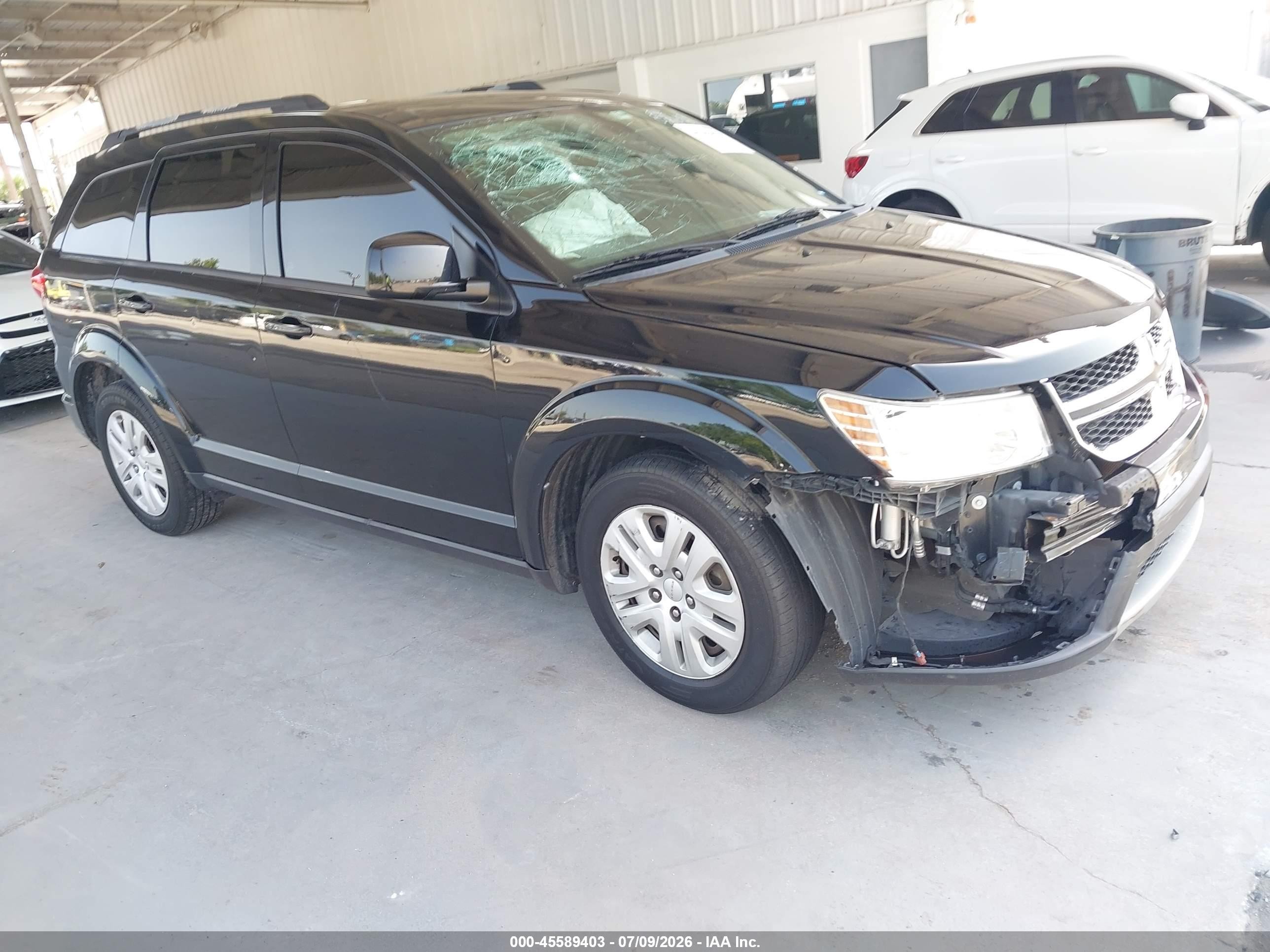 2019 Dodge Journey SE, VIN 3C4PDCBB2KT694330 — Biohazard / chemical